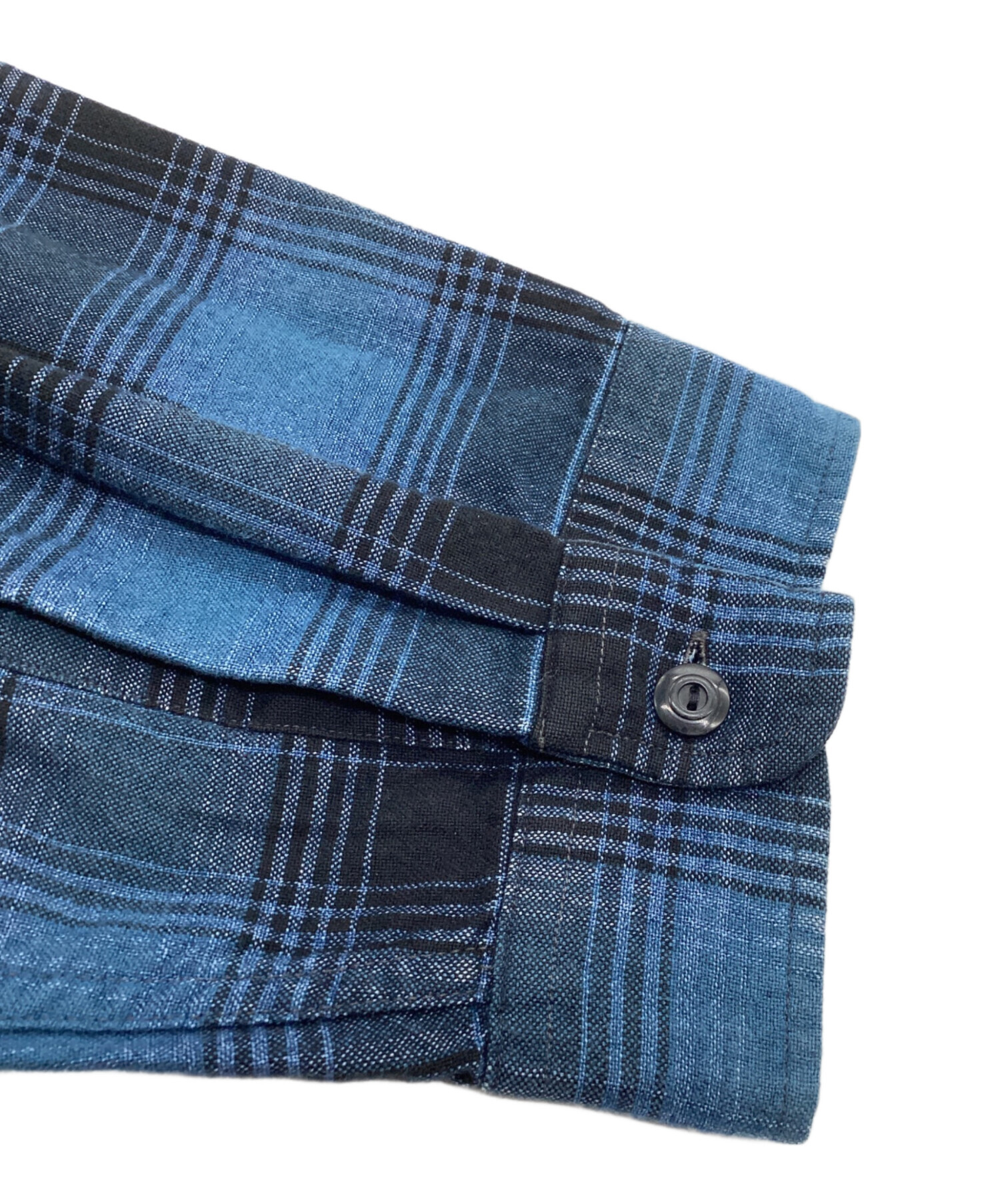 中古・古着通販】RRL (ダブルアールエル) オープンカラーチェック