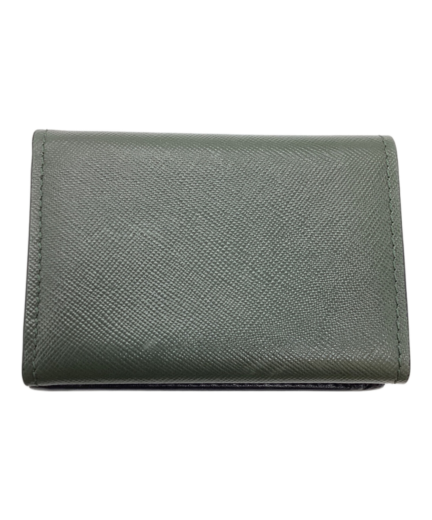 美品 MARNI マルニ 三つ折り財布 コンパクトウォレット マルチカラー レディース 古着 中古 USED MARNI - 美品 MARNI マルニ 三つ折り財布 コンパクトウォレット マルチ