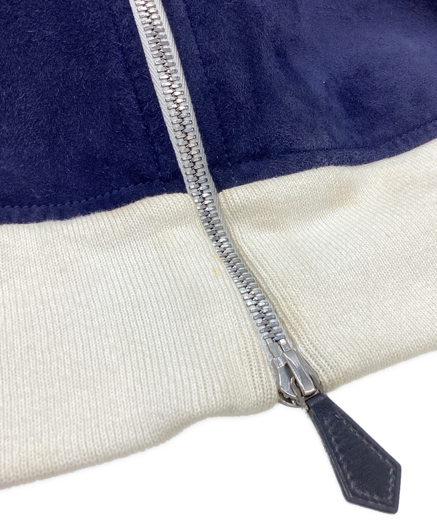 中古・古着通販】HERMES (エルメス) トナカイ革スエードジャケット 