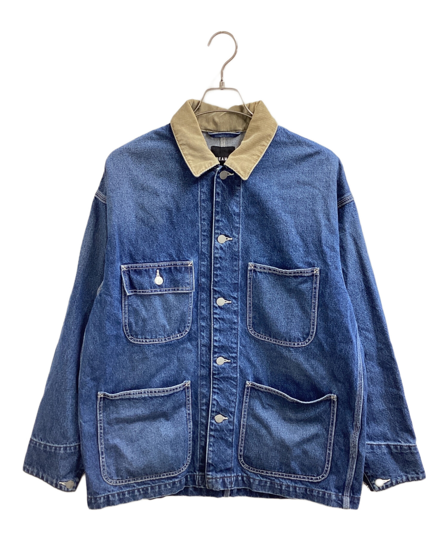 中古・古着通販】BEAMS (ビームス) ルーズフィット カバーオール