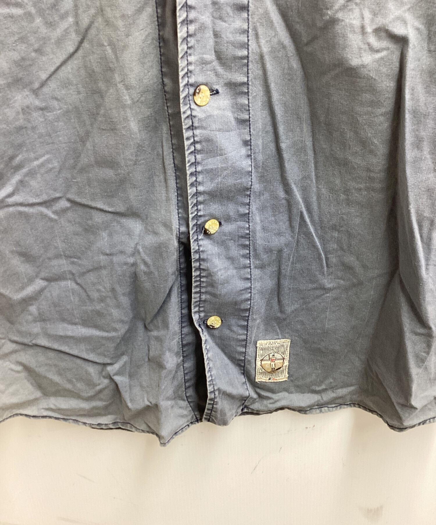 中古・古着通販】MIRAGE (ミラージュ) ベースボールシャツ New York