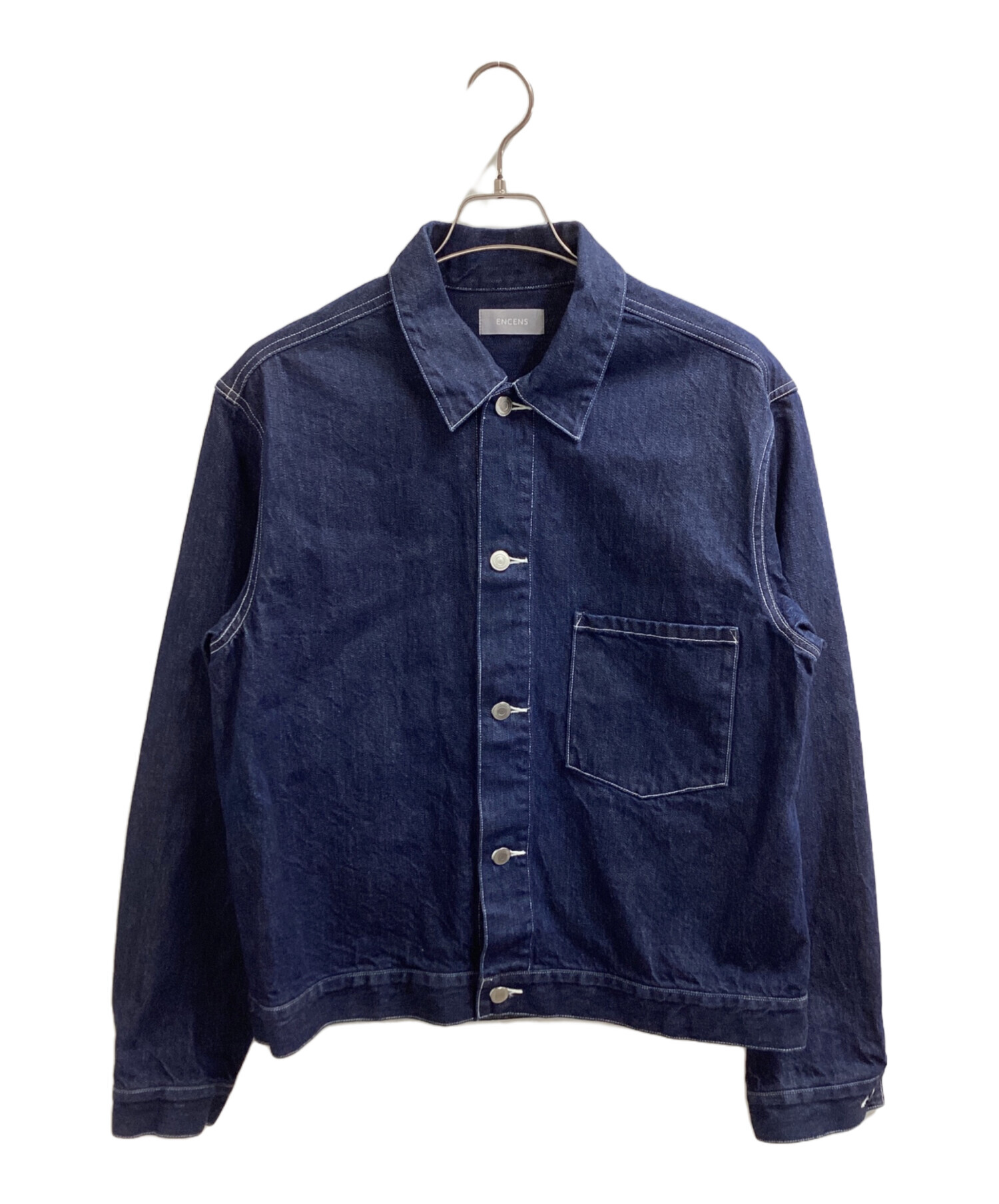中古・古着通販】encens (エンソン) DENIM JACKET インディゴ サイズ:2 