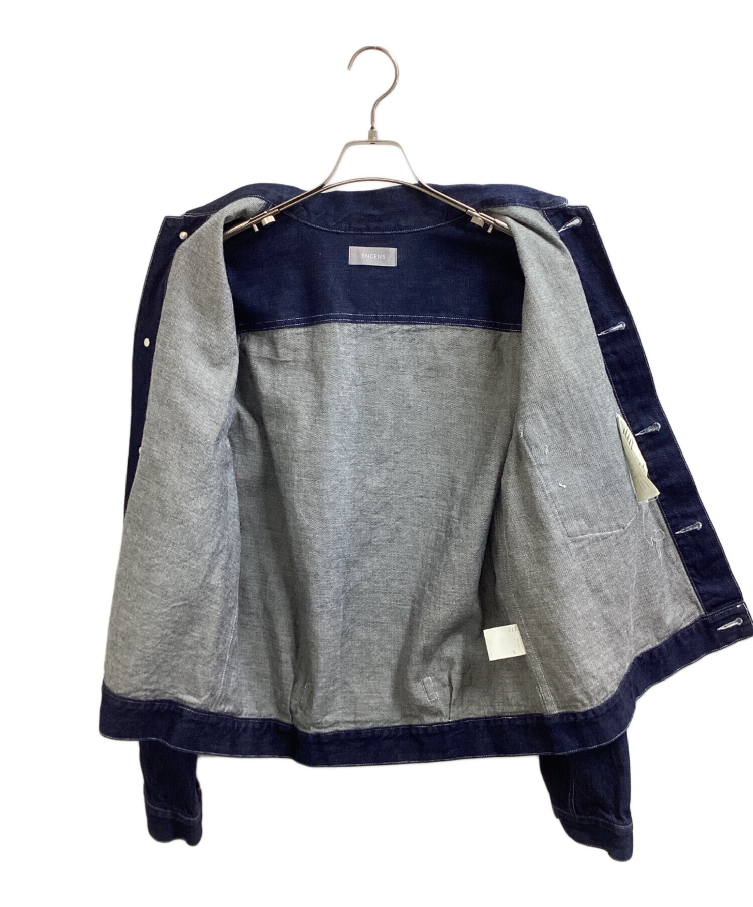 中古・古着通販】encens (エンソン) DENIM JACKET インディゴ サイズ:2 