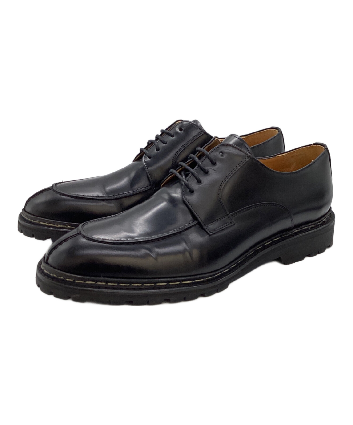 最終お値下げ　バーウィック　Uチップビジネスシューズ　8.5.インチ27.5㎝ 中古・古着通販】berwick (バーウィック) Uチップビジネスシューズ