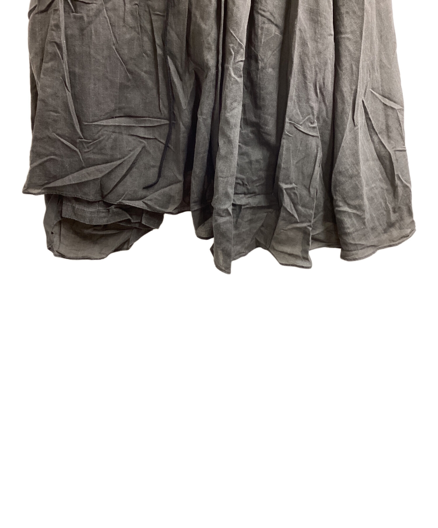 ヨウジヤマモト　スカート　yohji yamamoto noir Yohji Yamamoto +NOIR（ヨウジヤマモトプリュスノアール）ロング