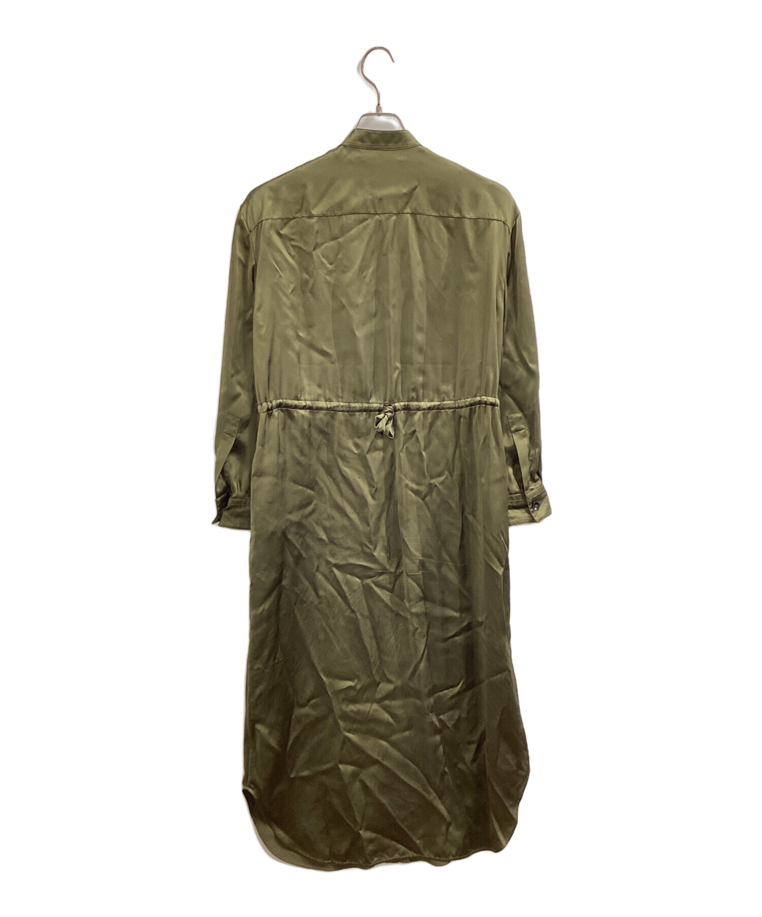 中古・古着通販】JIL SANDER (ジルサンダー) サテンシャツワンピース 