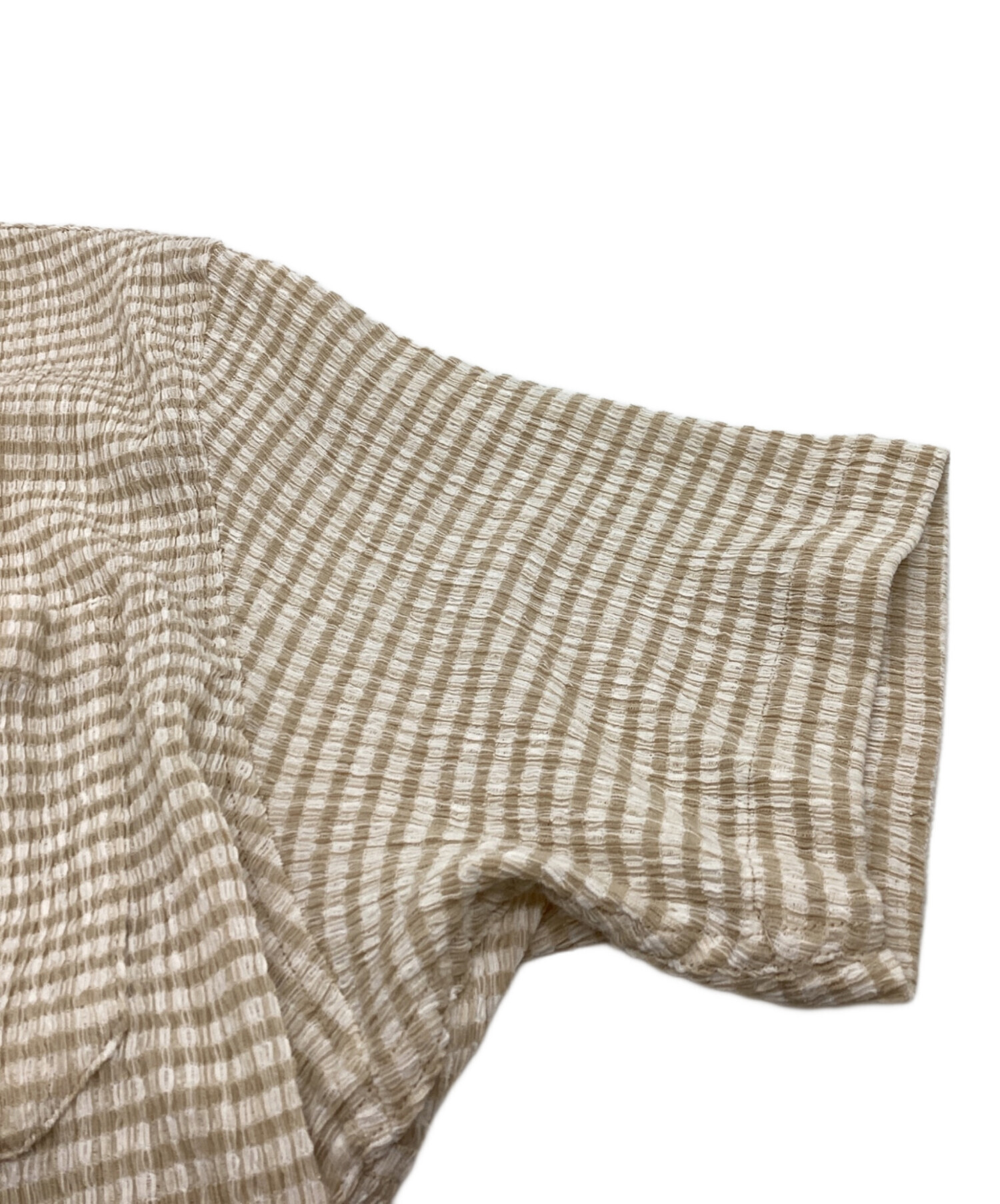 中古・古着通販】stussy (ステューシー) CRINKLED CHECK SS SHIRT