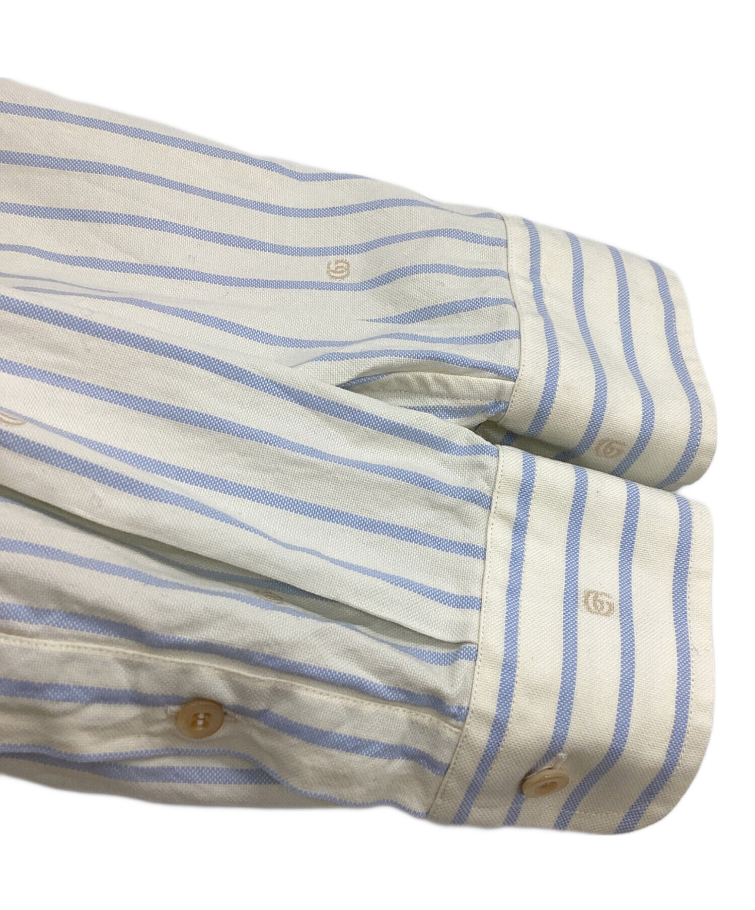 中古・古着通販】GUCCI (グッチ) ストライプシャツ / 673137ZAHIY