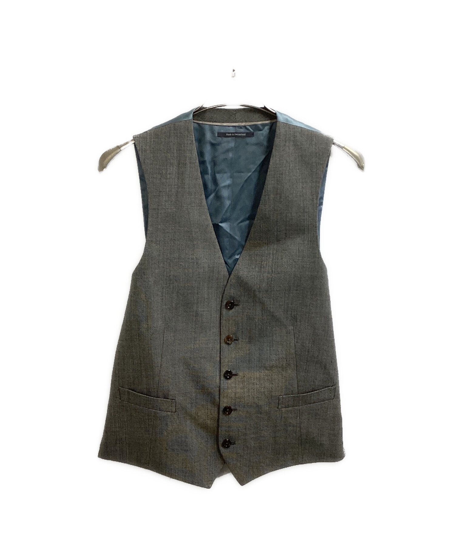 中古・古着通販】GUCCI (グッチ) ベスト グレー サイズ:46｜ブランド