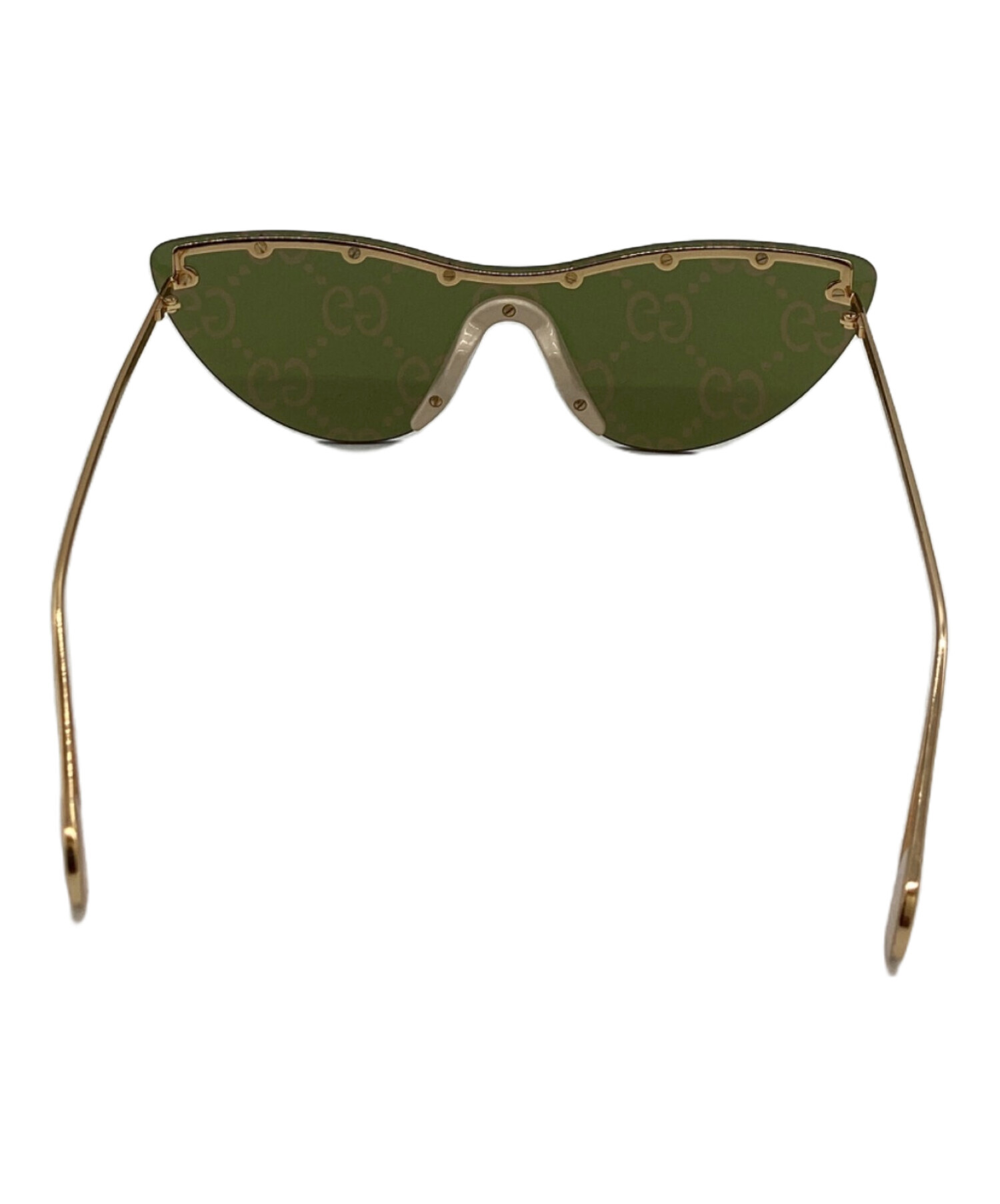 GUCCI グッチ サングラス  ゴールド 【古着】【中古】【送料無料】 中古・古着通販】GUCCI (グッチ) サングラス / GG0666S ゴールド