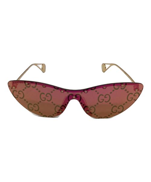 GUCCI グッチ サングラス  ゴールド 【古着】【中古】【送料無料】 中古・古着通販】GUCCI (グッチ) サングラス / GG0666S ゴールド