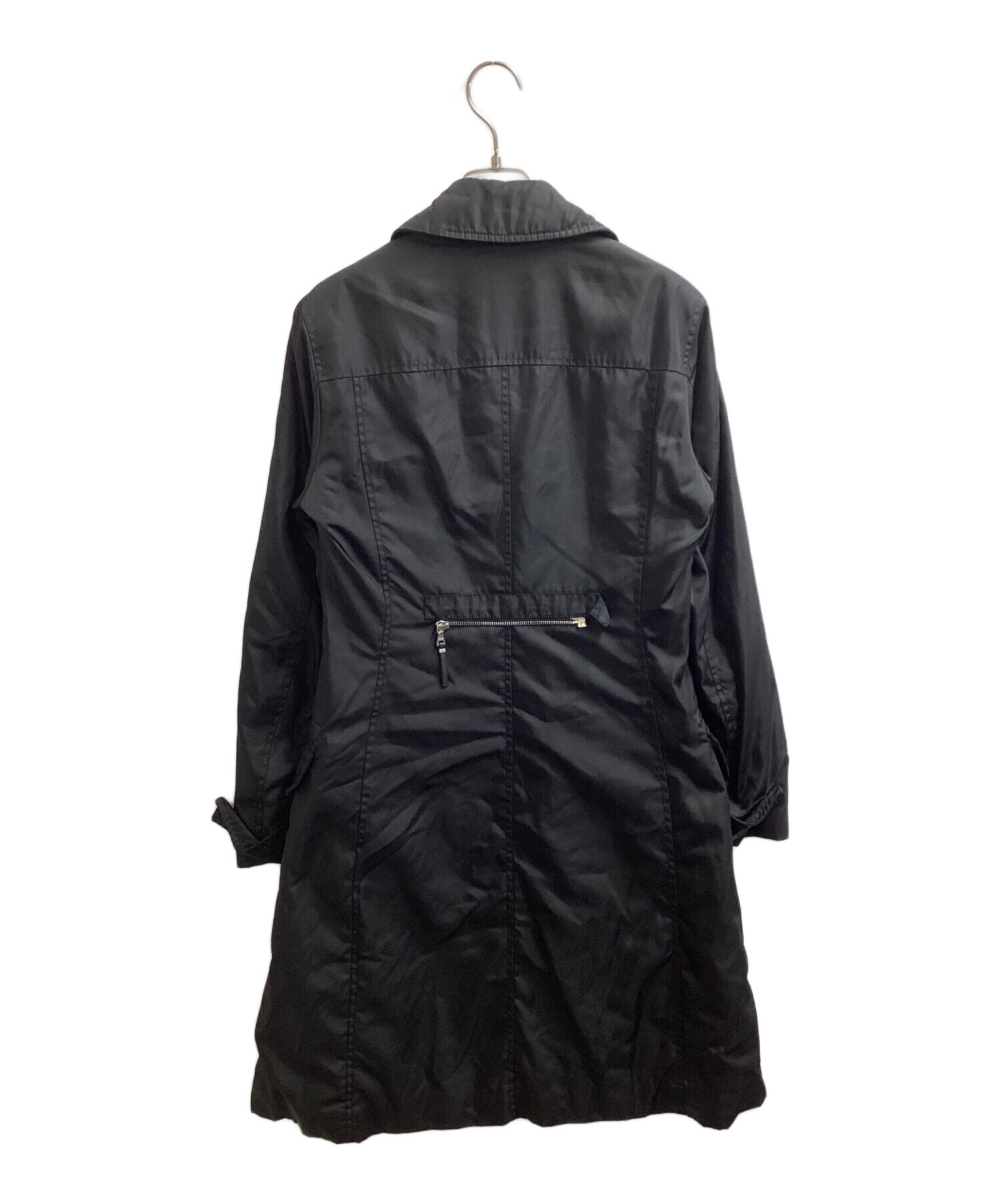 中古・古着通販】PRADA (プラダ) ナイロンステンカラーコート