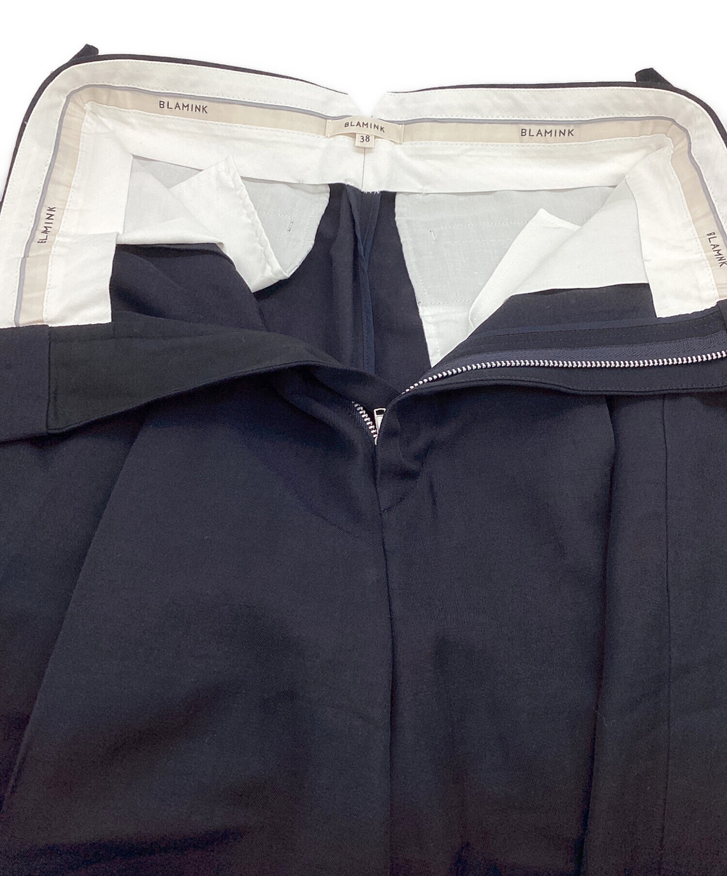 中古・古着通販】BLAMINK (ブラミンク) RESORT タックテーパード