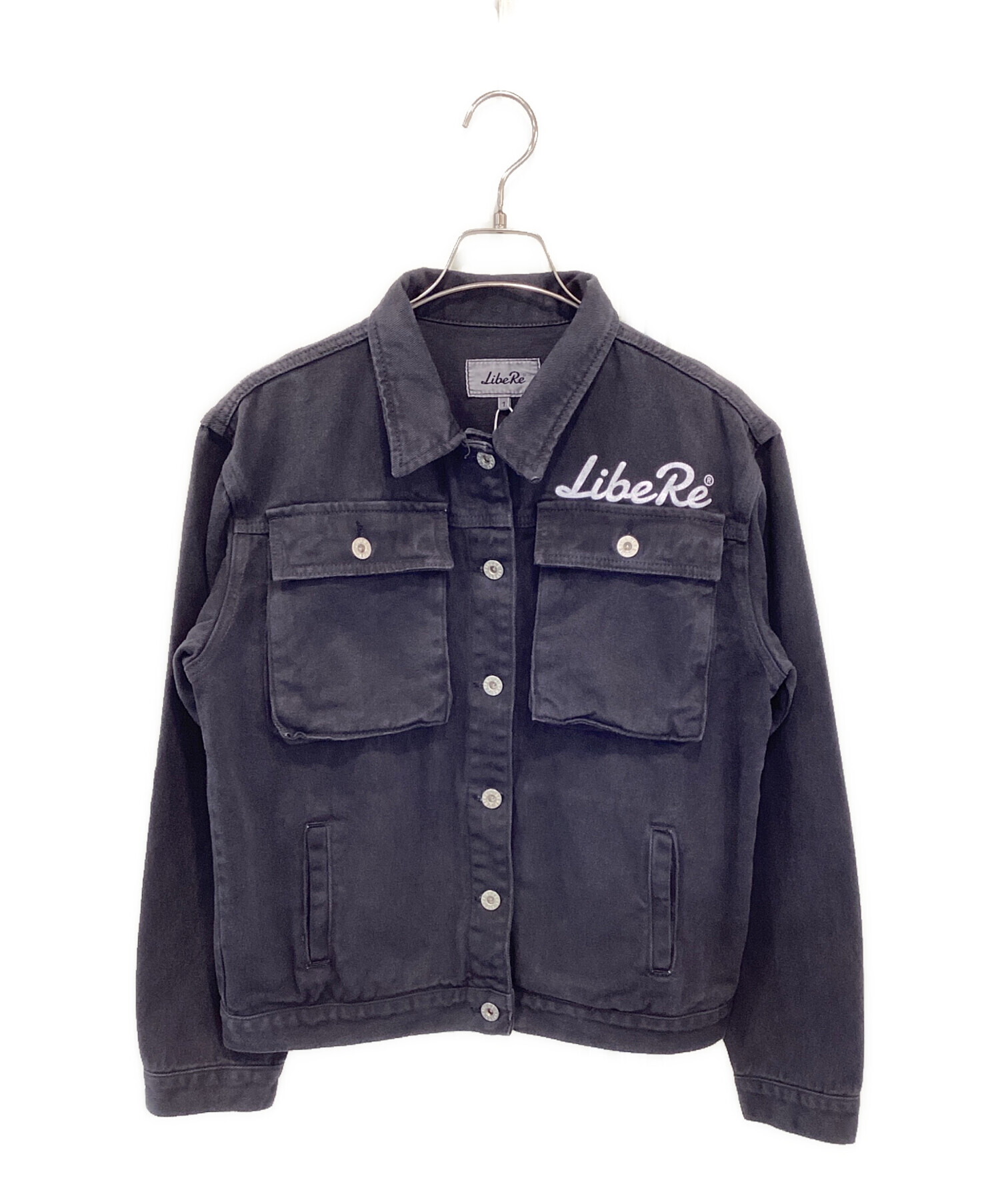 中古・古着通販】LIBERE (リベーレ) LOGO PRINT DENIM JACKET 