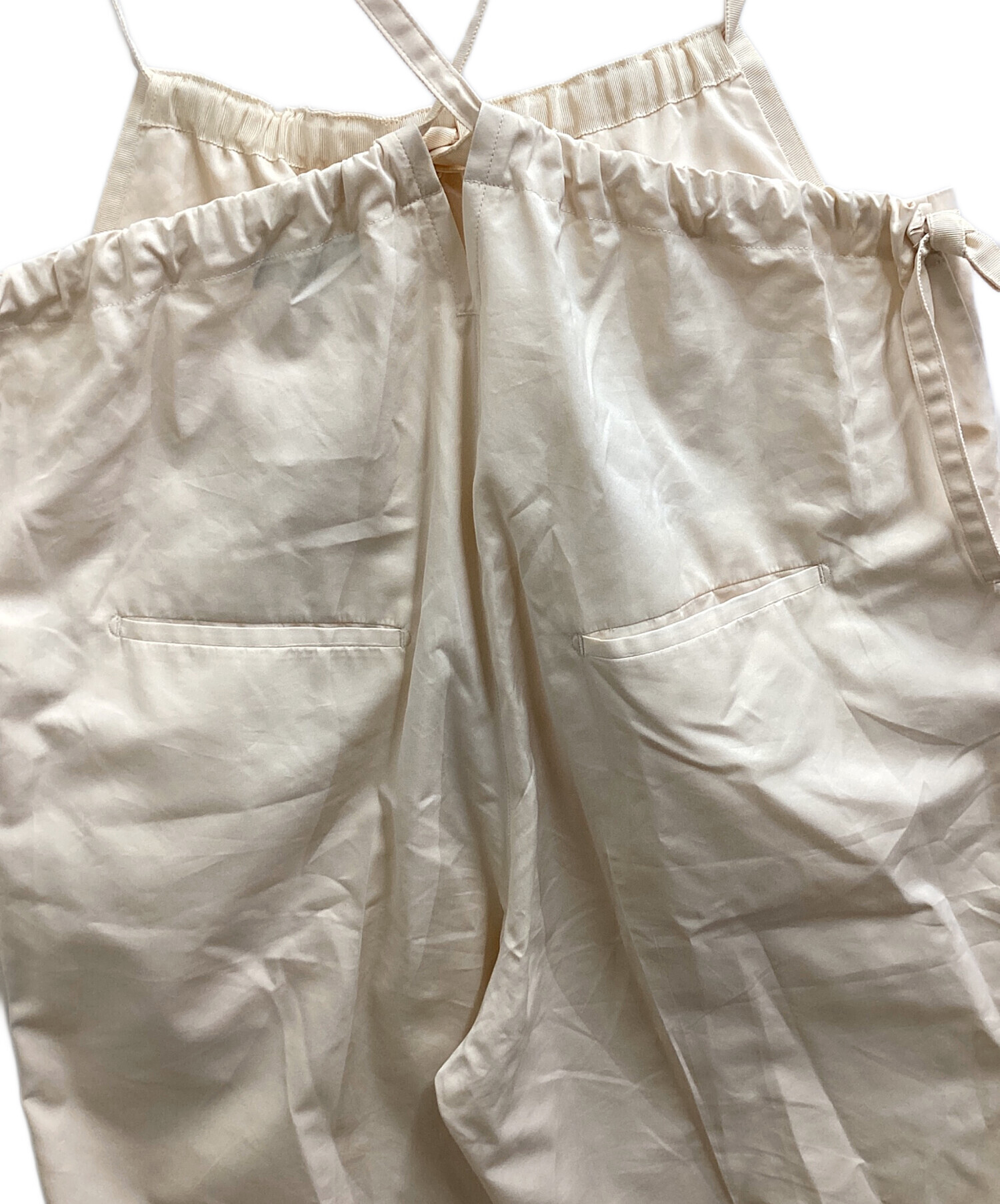 中古・古着通販】Drawer (ドゥロワー) コットンシルクオーバーオール