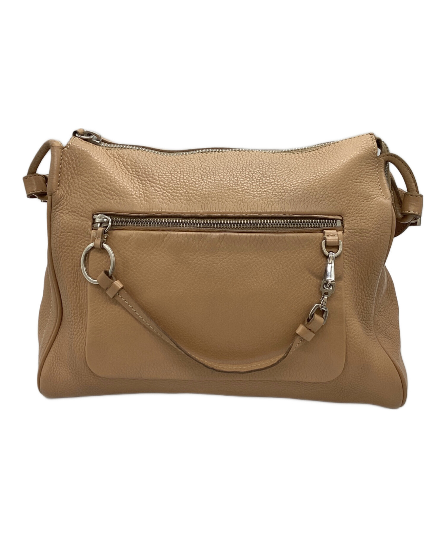中古・古着通販】PRADA (プラダ) ハンドバッグ ベージュ｜ブランド 