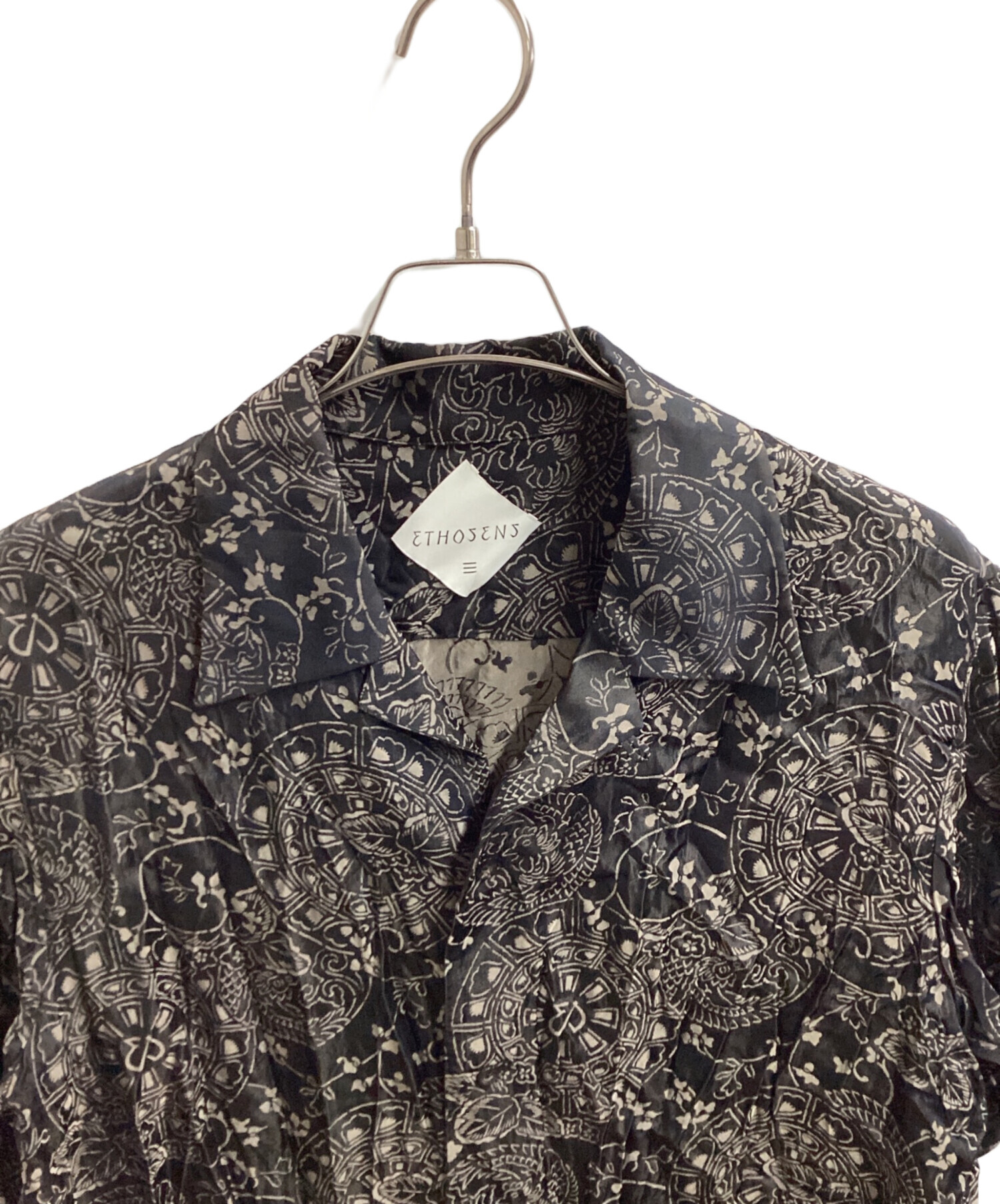お値下げしました　ethosens ジャガードシャツ 中古・古着通販】ETHOSENS (エトセンス) SS jaquard shirt / 6E122-27