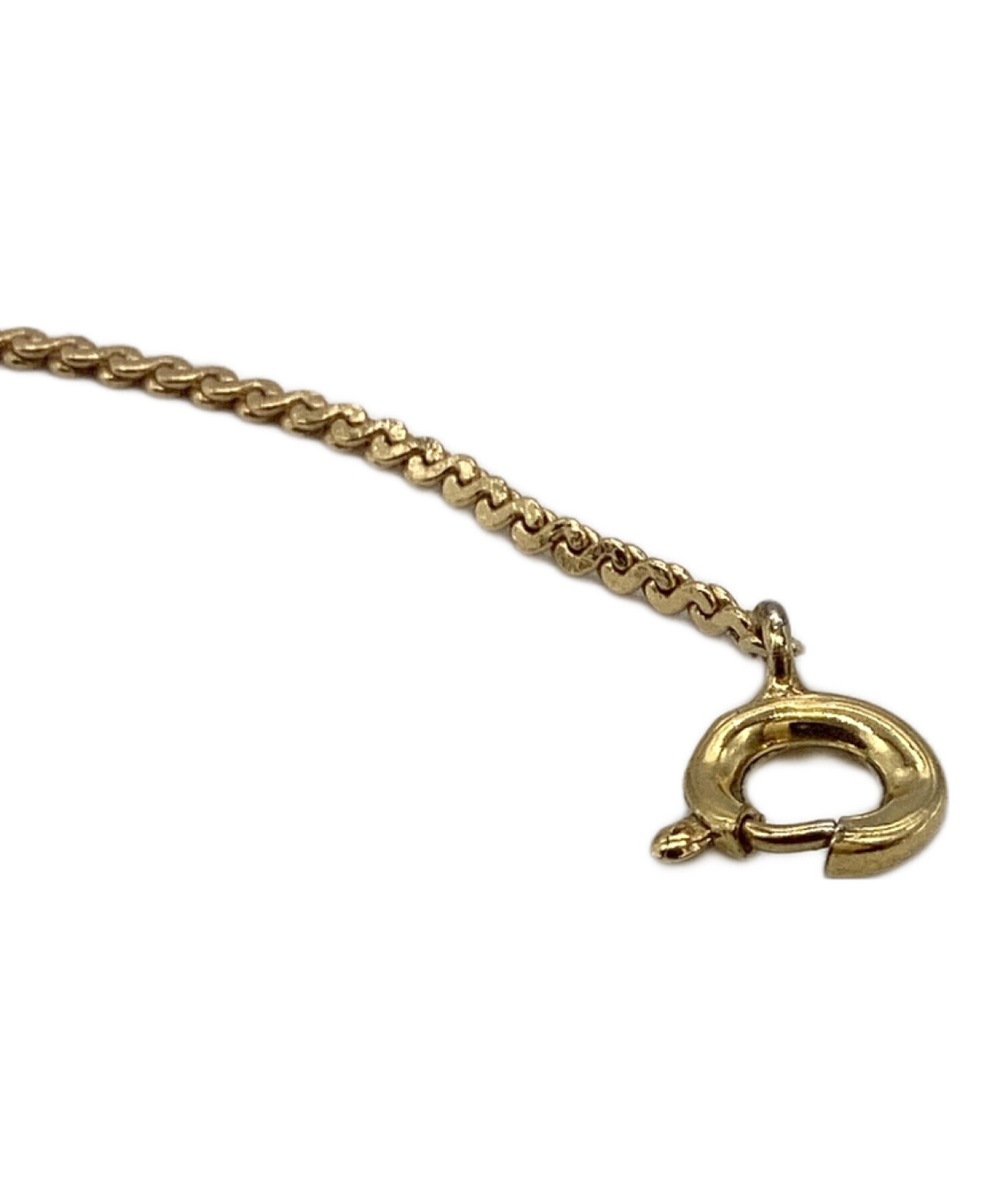 【DIOR】ネックレス　ゴールド 中古・古着通販】Christian Dior (クリスチャン ディオール