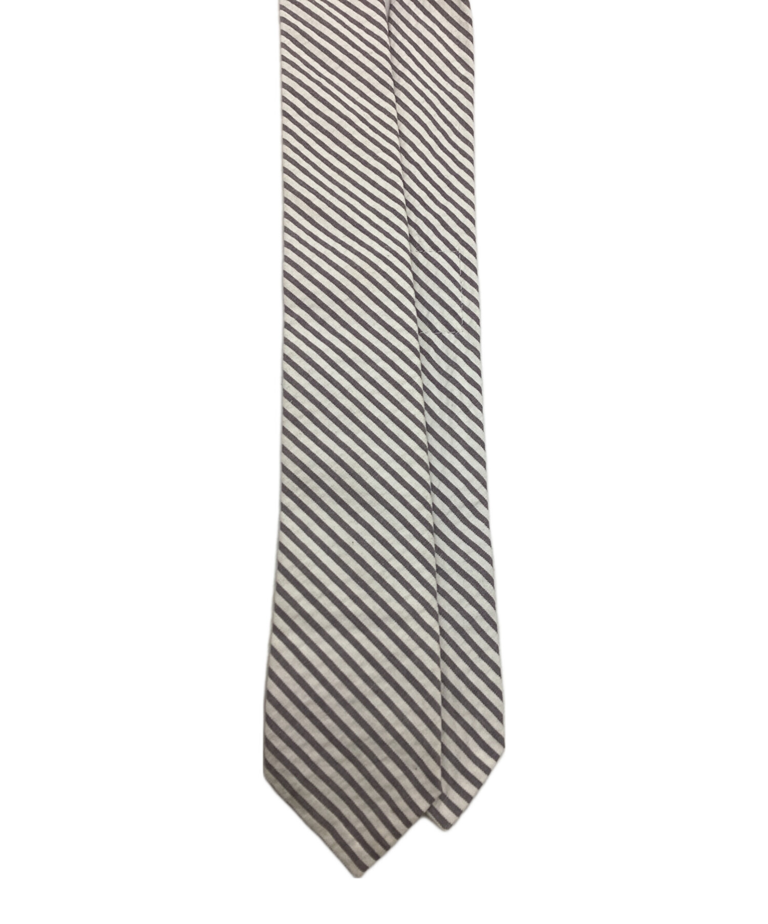 中古・古着通販】Thom Browne (トムブラウン) シアーサッカーネクタイ