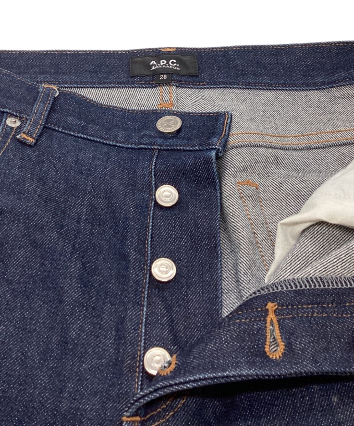 中古・古着通販】A.P.C. (アーペーセー) JEAN AARON ワイドストレート