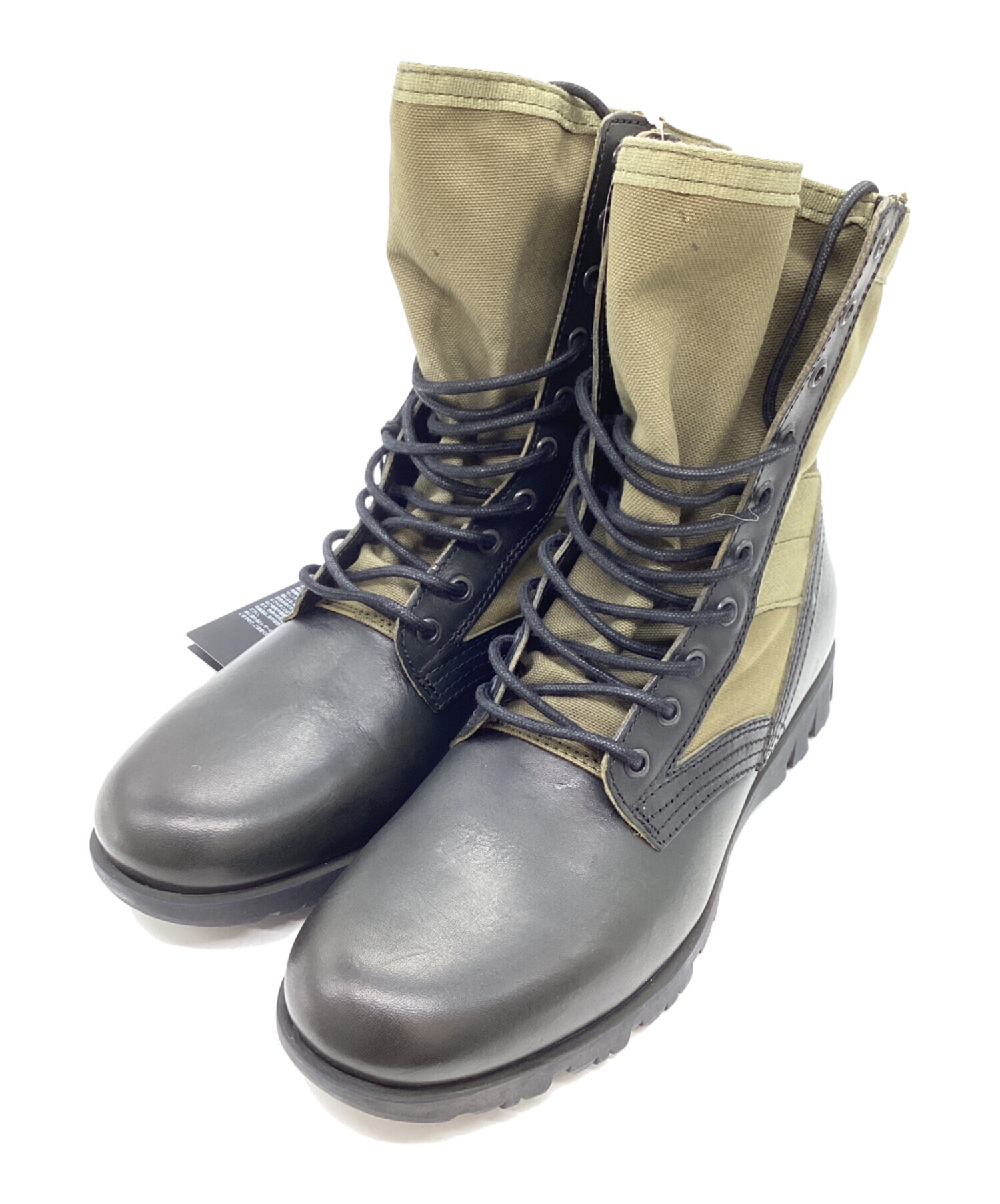 k*i様 新品 ディーゼル ミリタリーコンバット ブーツ D-24×7 40 2 中古・古着通販】DIESEL (ディーゼル) コンバットブーツ ブラック