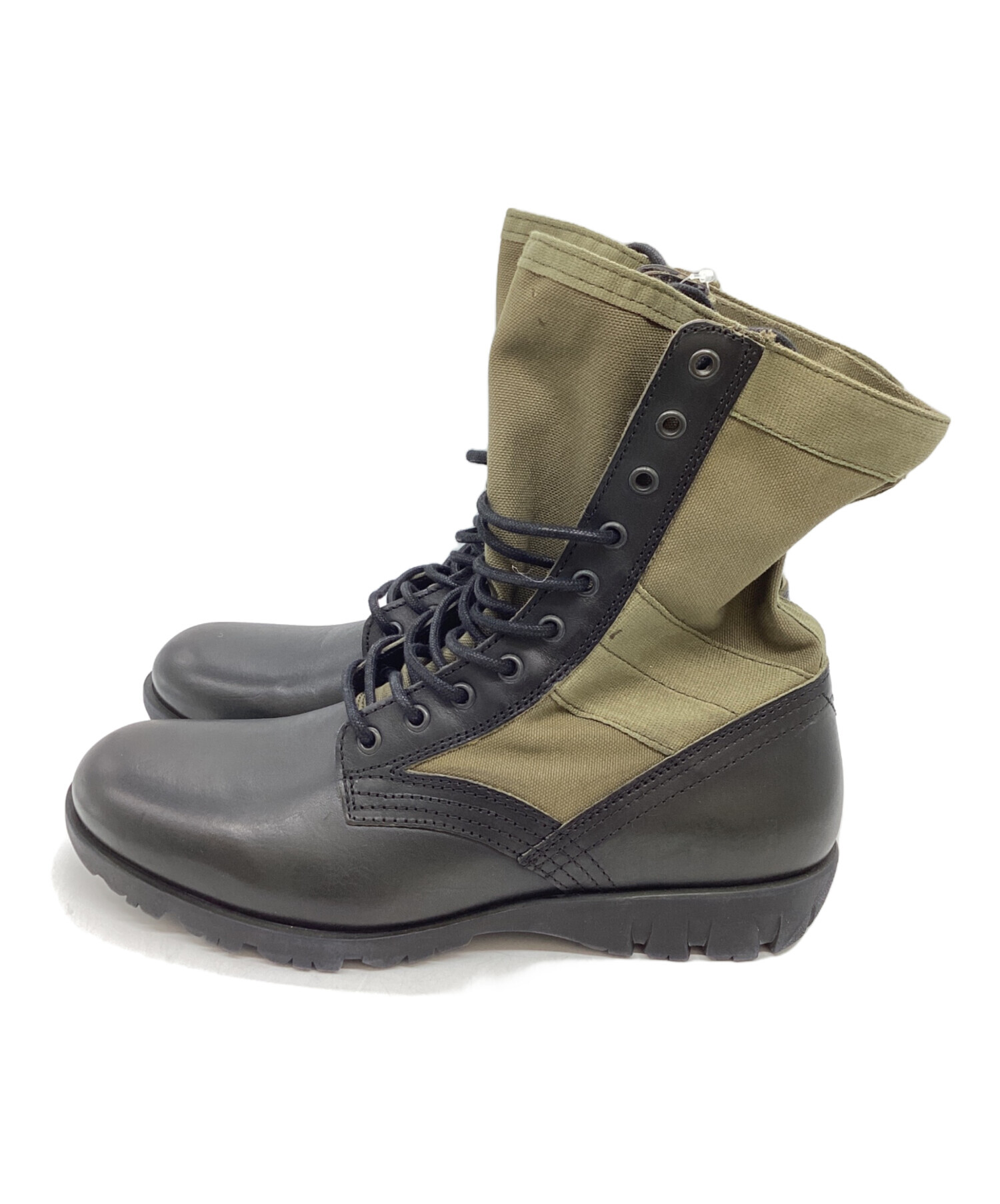 中古・古着通販】DIESEL (ディーゼル) コンバットブーツ ブラック 