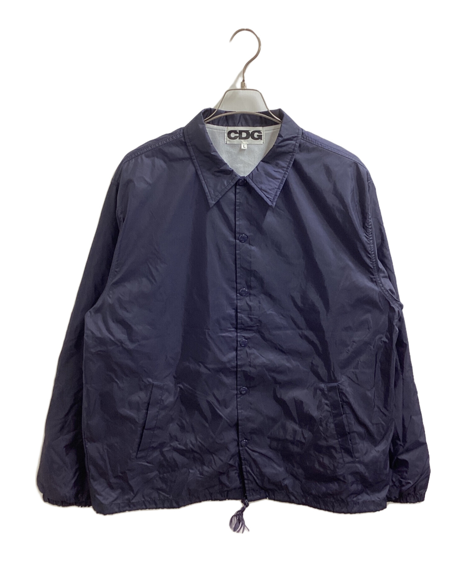 中古・古着通販】CDG (シーディージー) サークルロゴ コーチジャケット 