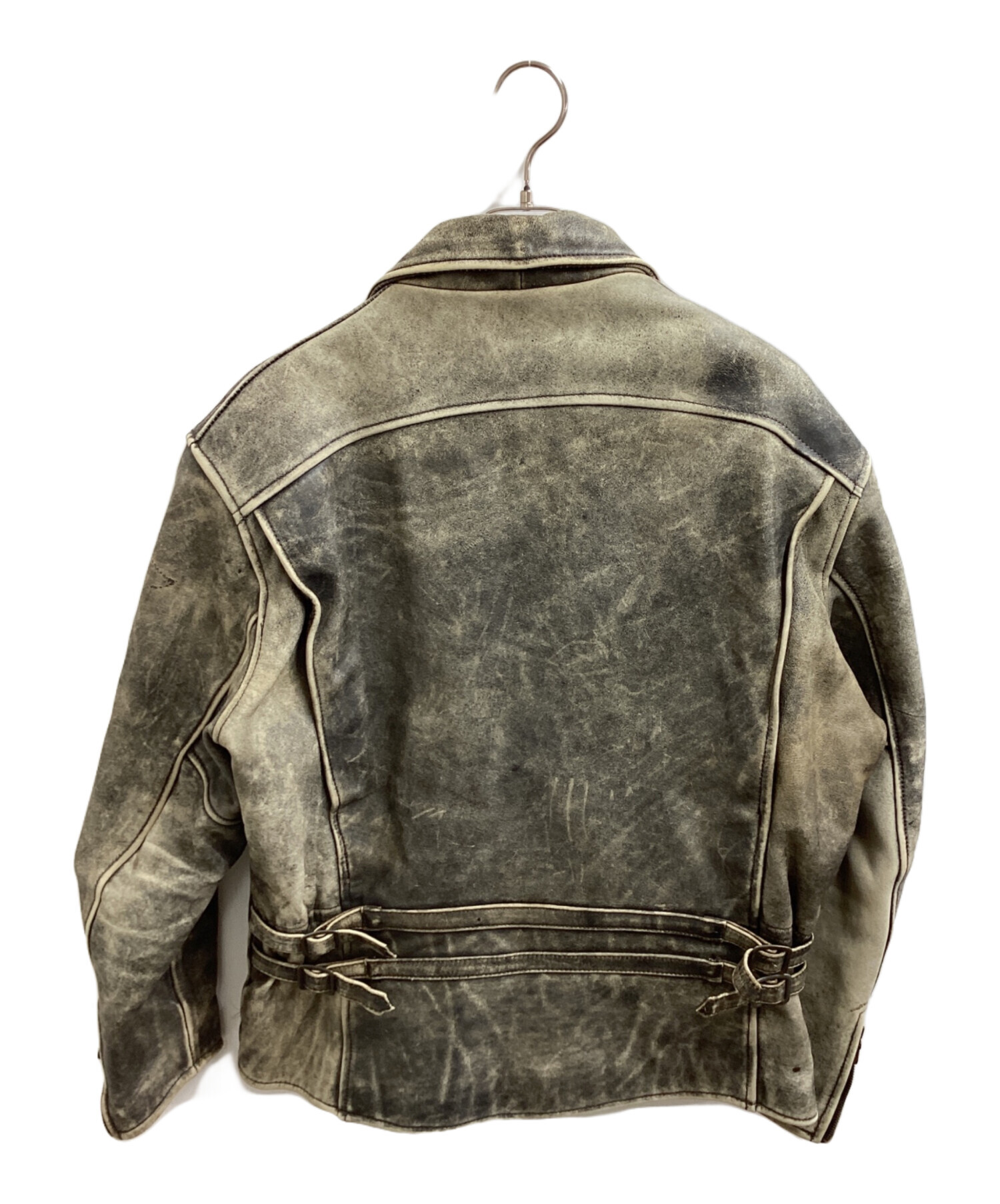 ハーレーダビッドソン　ヴィンテージジャケット 希少 ハーレーダビットソン レザージャケット ヴィンテージ 革ジャン 黒 L