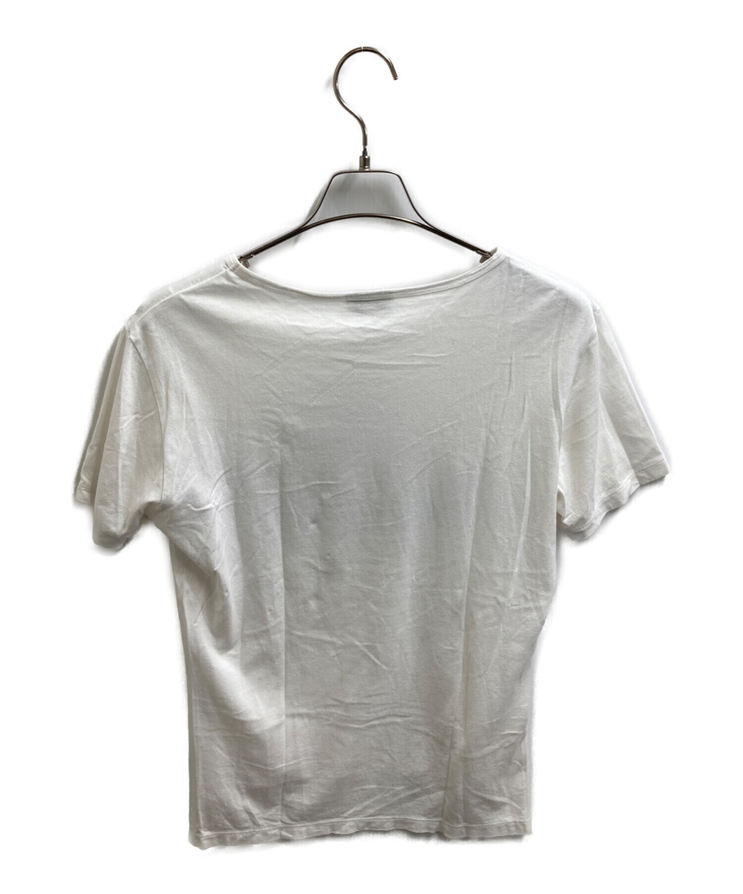 美品 ヴィアンウエストウッド オーブ フロッキービッグプリントロンT 白 48 中古・古着通販】Vivienne Westwood man (ヴィヴィアン ウェストウッド