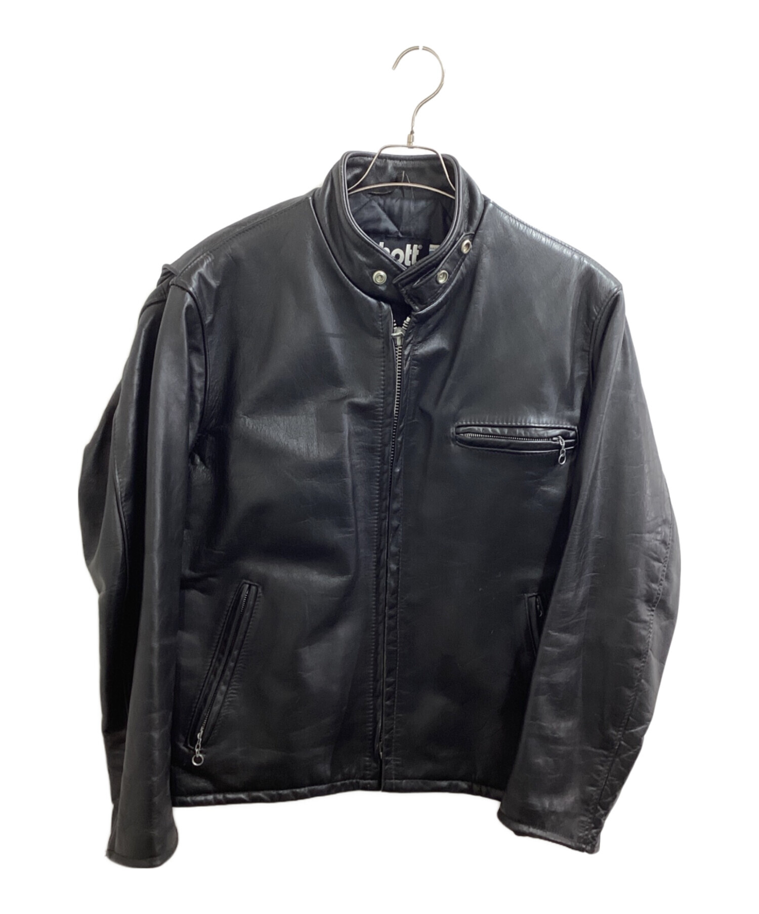中古・古着通販】Schott (ショット) シングルライダースジャケット 