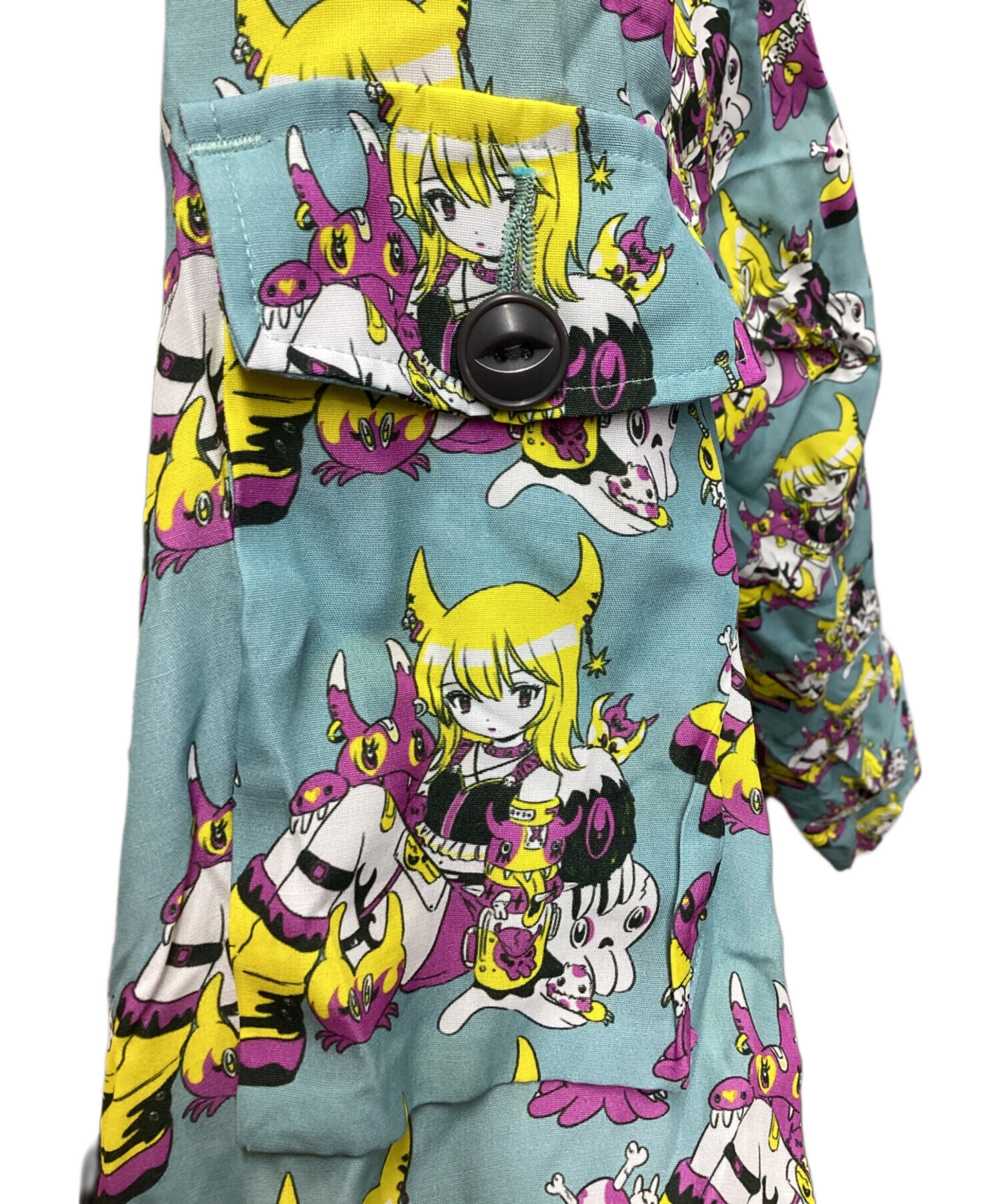 中古・古着通販】KIDILL (キディル) MILITARY SHIRT PUNK GIRL