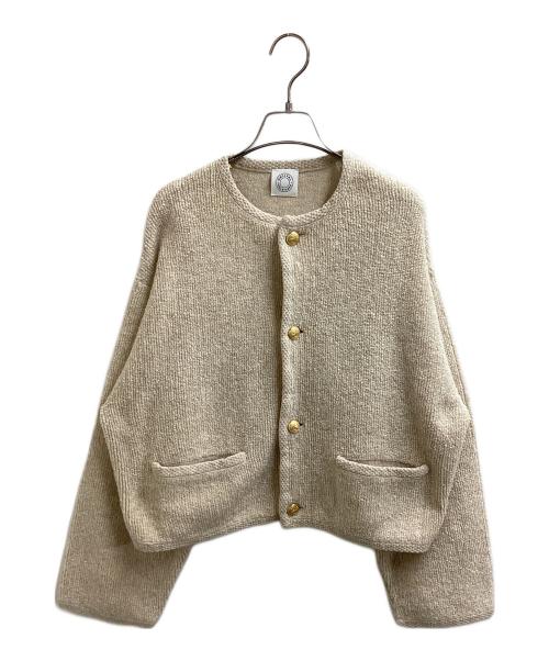 中古・古着通販】ORCIVAL (オーシバル) BOUCLE KNIT CREWNECK CARDIGAN