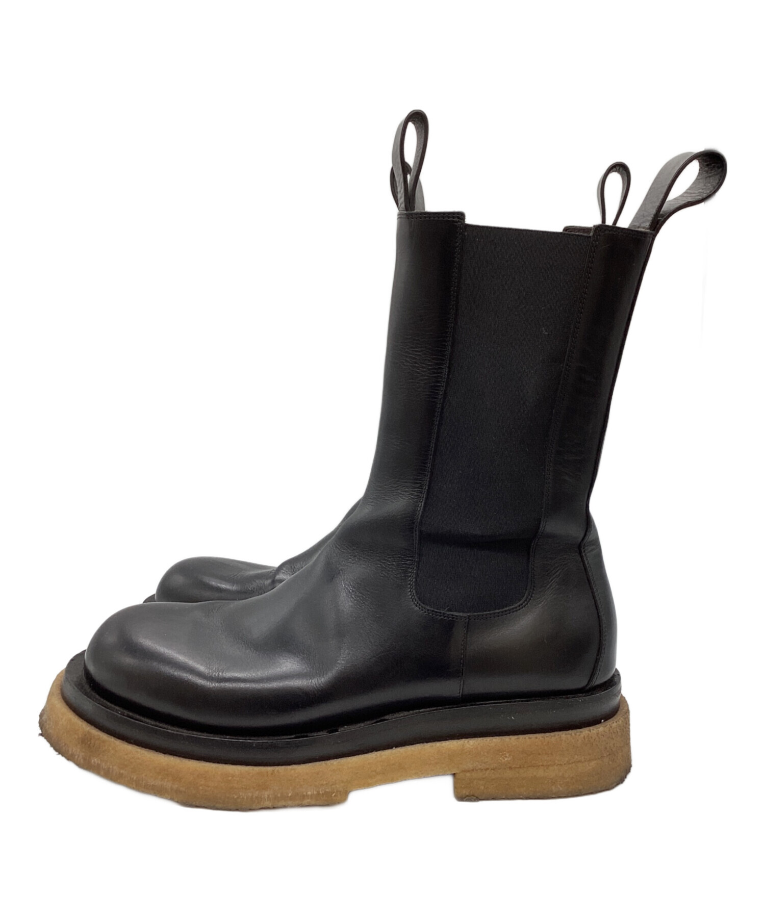 【Sale】 Bottega Venetta Lug Sole Bootsブーツ 中古・古着通販】BOTTEGA VENETA (ボッテガベネタ) サイドゴアブーツ