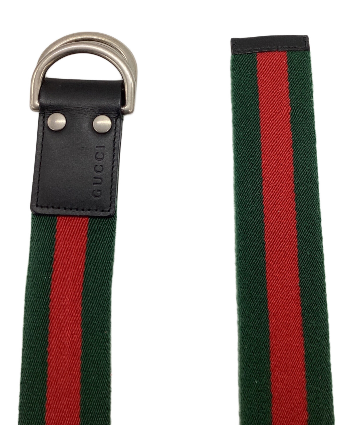 良品　グッチ　GUCCI　ベルト　シェリーライン 中古・古着通販】GUCCI (グッチ) シェリーラインベルト 451136