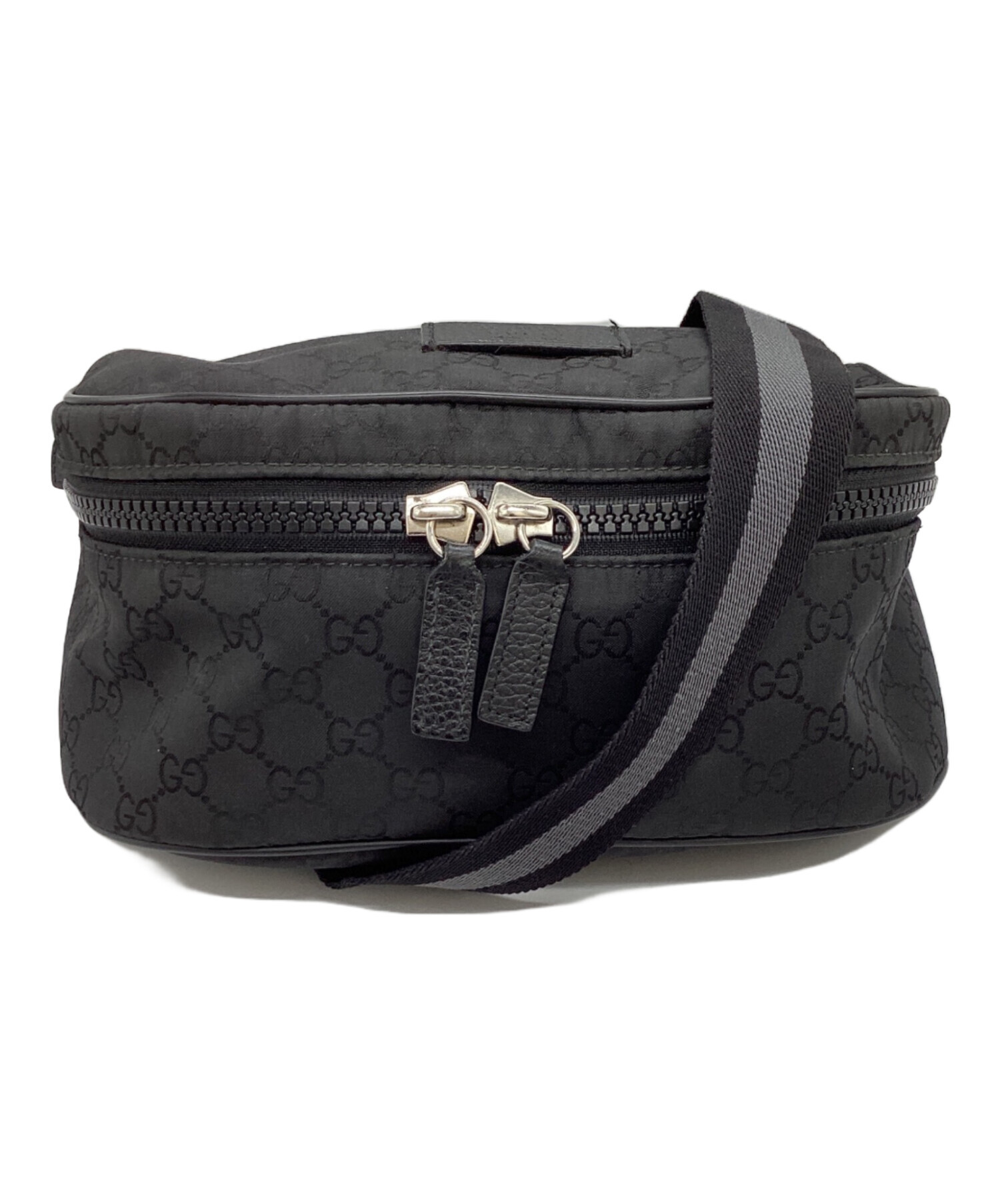 中古・古着通販】GUCCI (グッチ) GGナイロン クロスボディバッグ