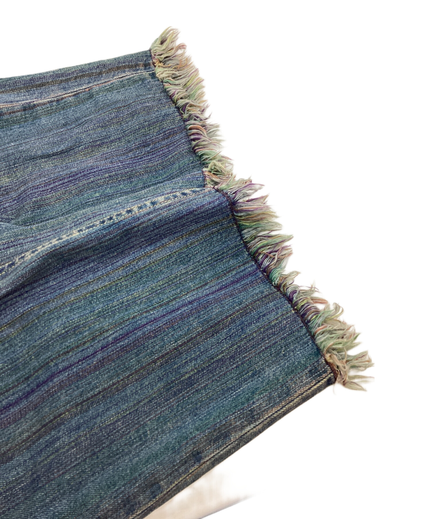 中古・古着通販】paratrait (パラトレイト) RAINBOW NOISE DENIM PANTS 中古・古着通販】paratrait (パラトレイト) RAINBOW NOISE DENIM PANTS