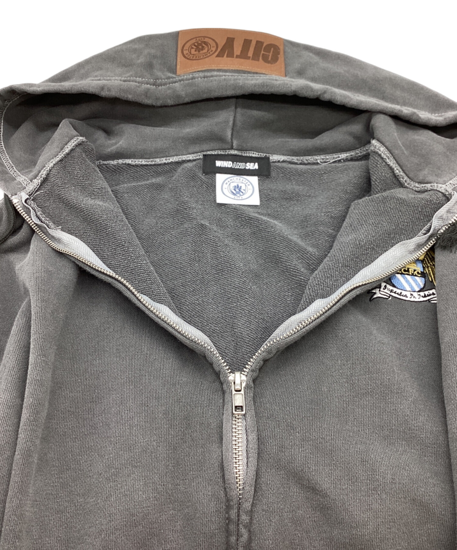 中古・古着通販】WIND AND SEA (ウィンダンシー) Man City Zip Up