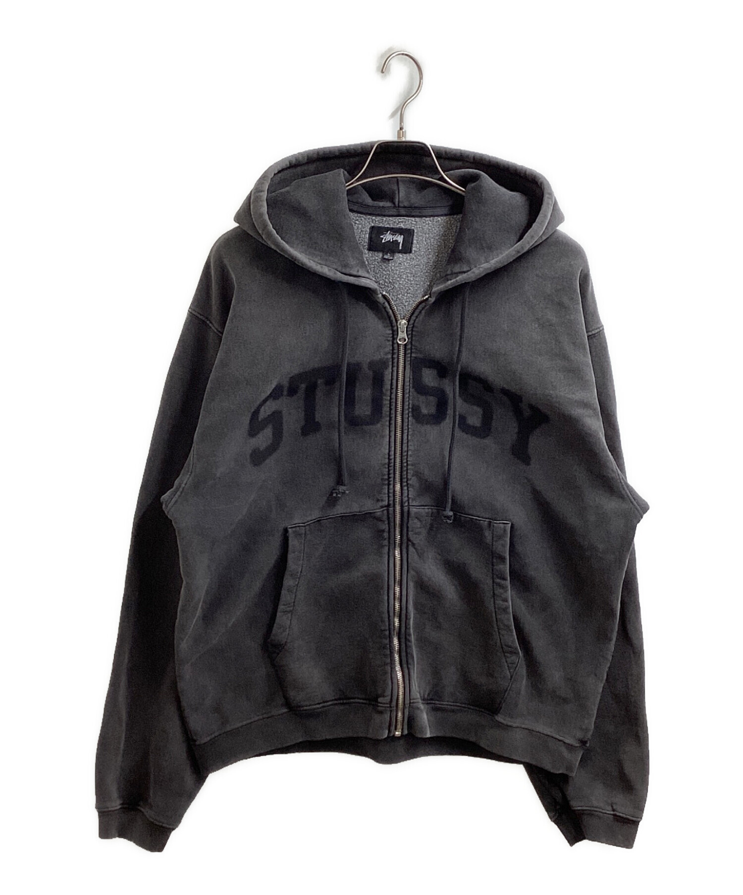 中古・古着通販】stussy (ステューシー) Faded Graphic Zip Hoodie