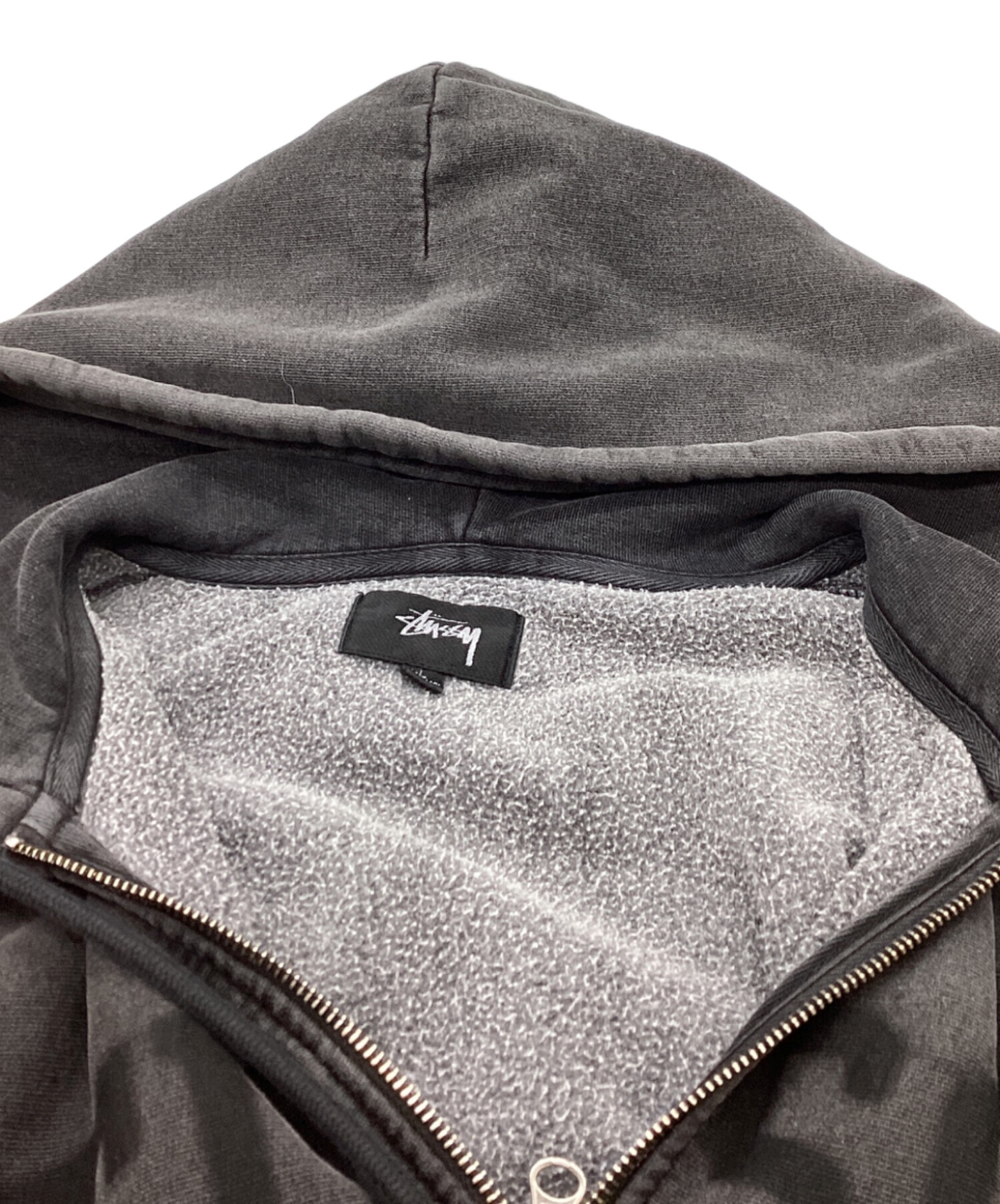 中古・古着通販】stussy (ステューシー) Faded Graphic Zip Hoodie