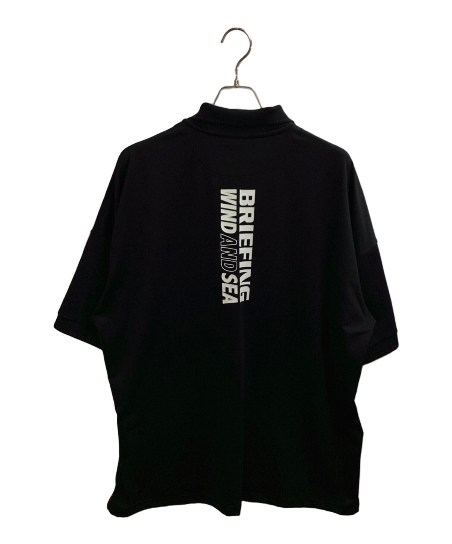 BRIEFING ポロシャツ BRIEFING - MEN'S BIG BEAT SHIRT RF / ブランドロゴ刺繍 リラックス