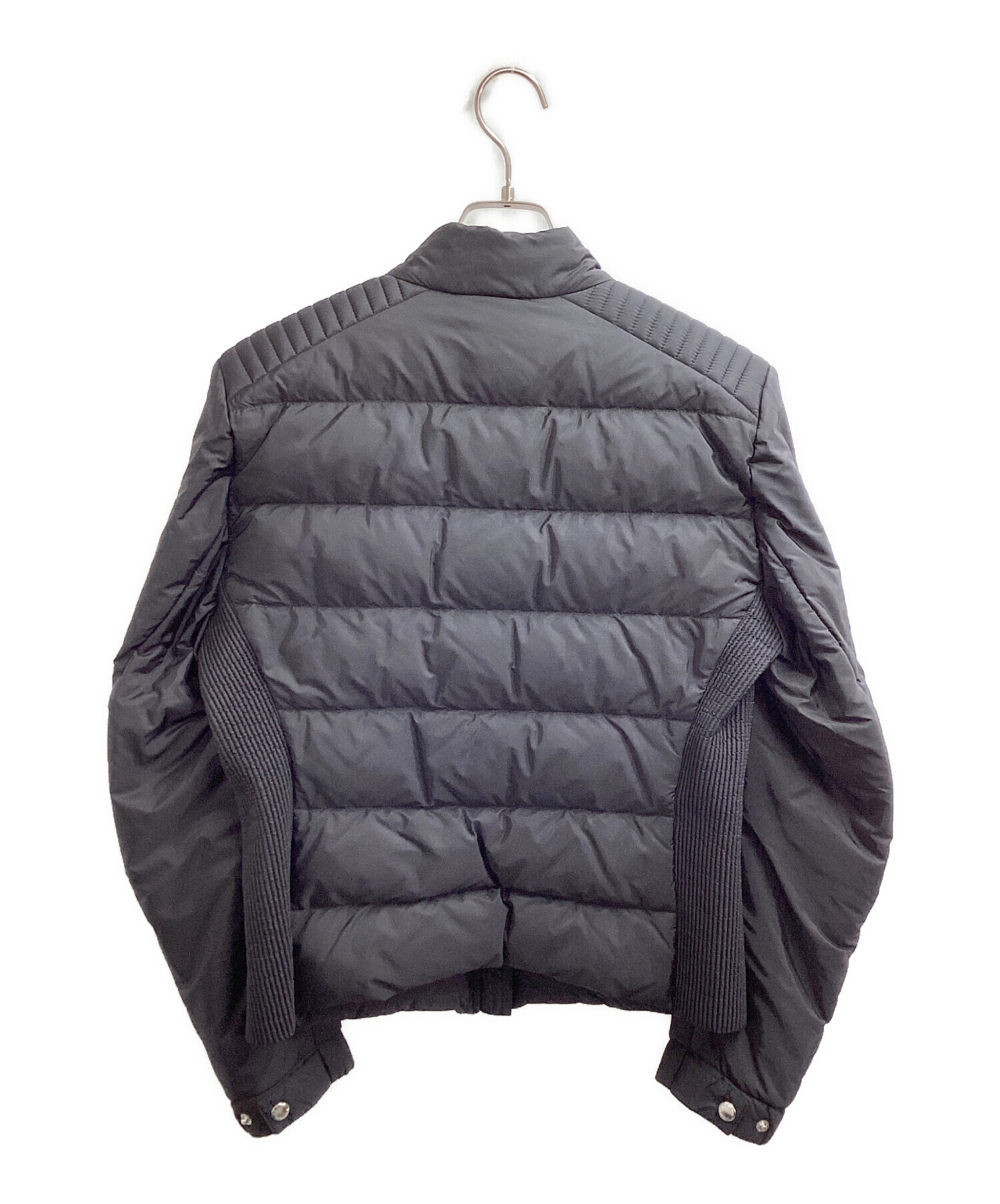 中古・古着通販】PRADA (プラダ) エムブレムライダース ダウン