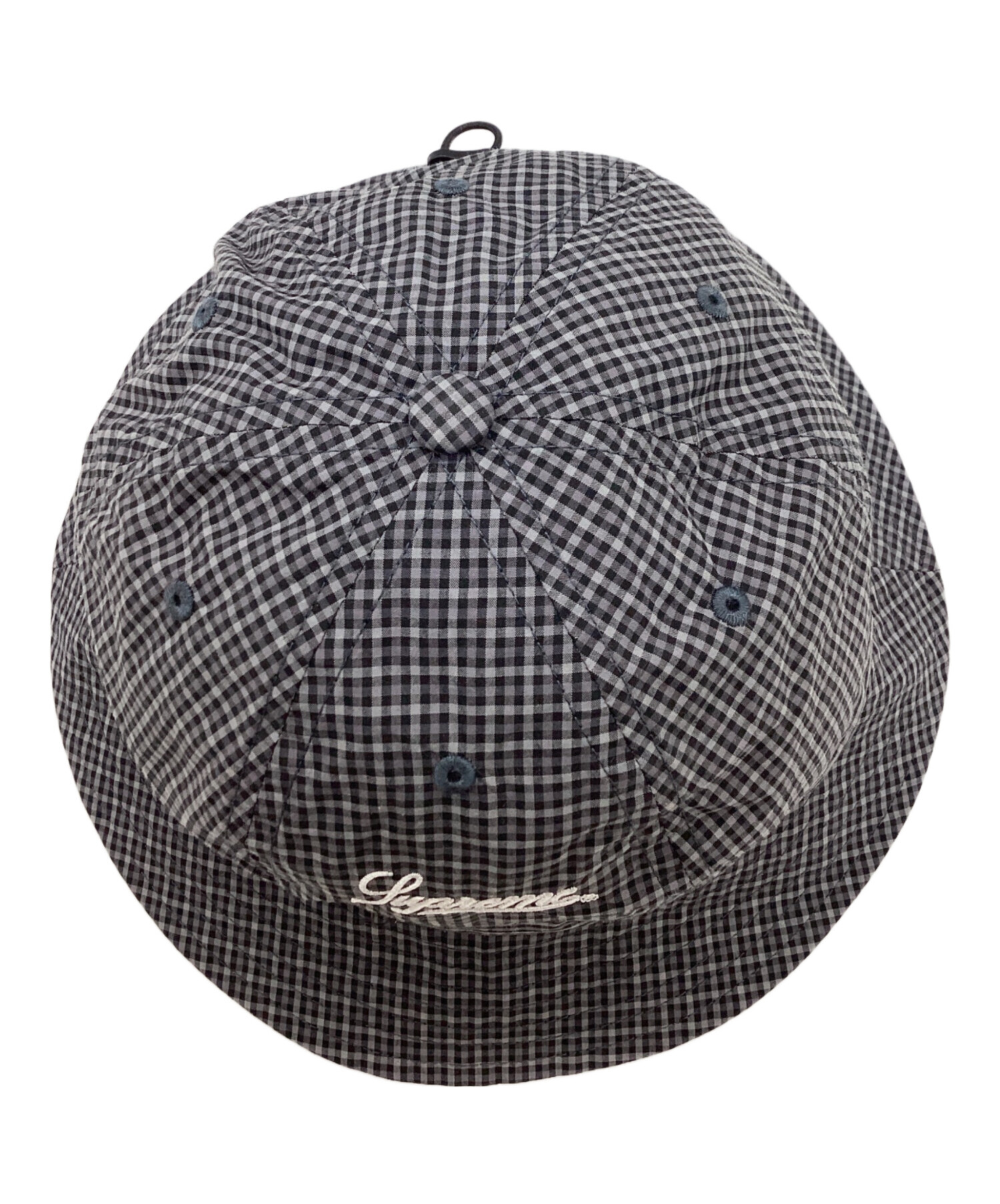 帽子 Supreme Cordura Plaid Bell Hat Black S/M Supreme Cordura Plaid Bell Hat Black - SS25 - JP