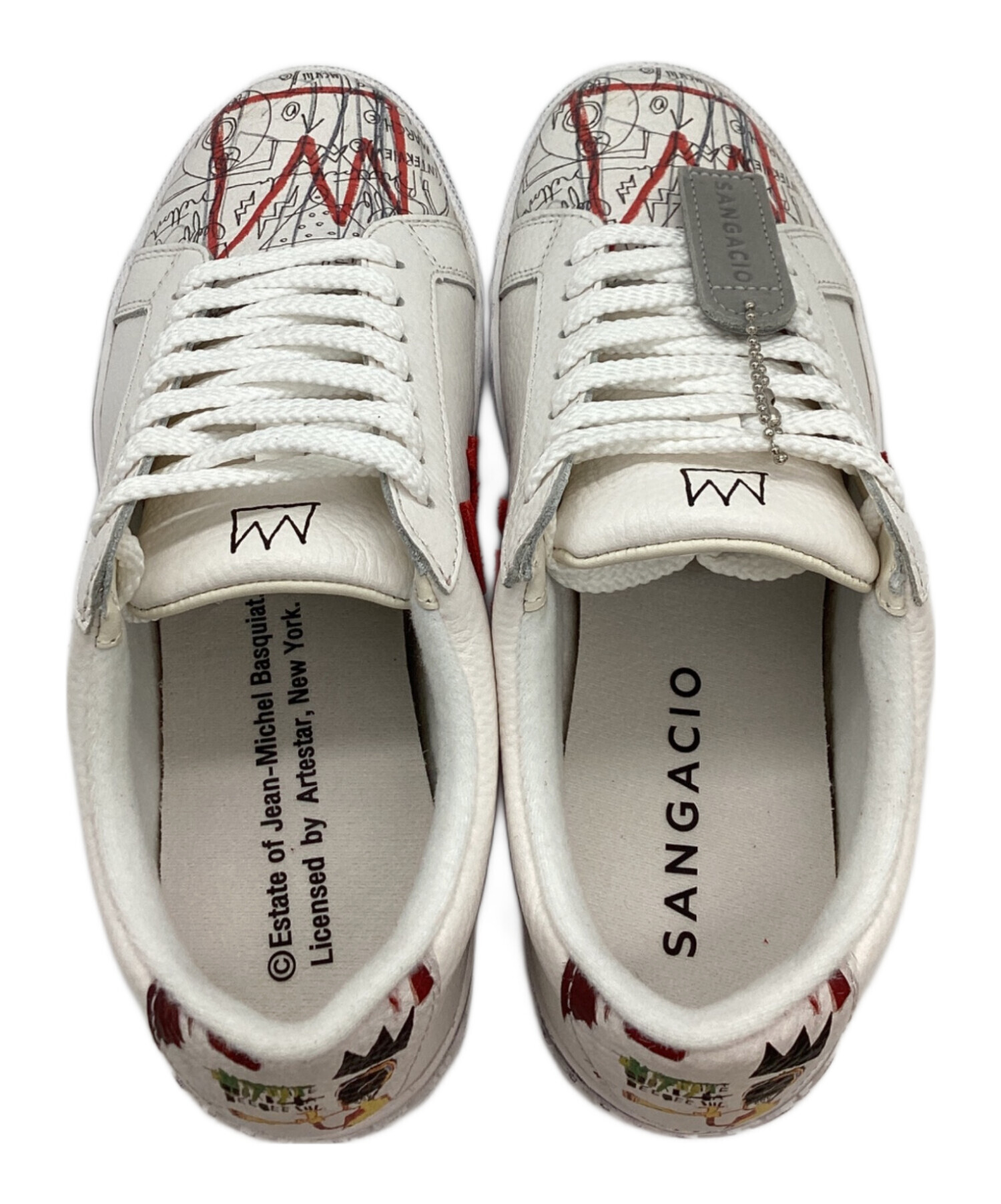 SANGACIO JEAN MICHEL BASQUIAT スニーカー 10 抽選販売スタート｜にゅSG『Basquiat』 | SANGACIO