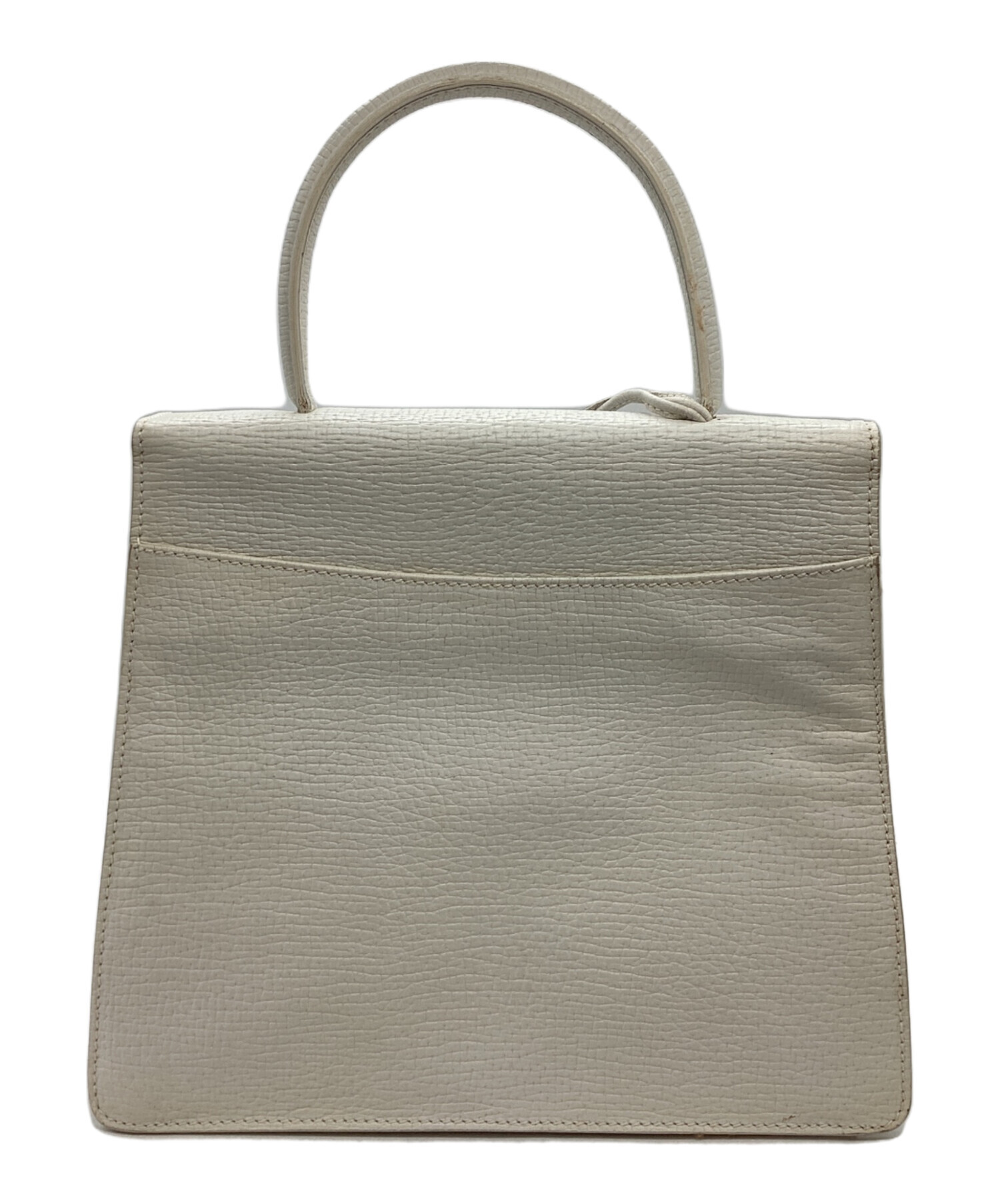 中古・古着通販】LOEWE (ロエベ) バルセロナハンドバッグ ホワイト 