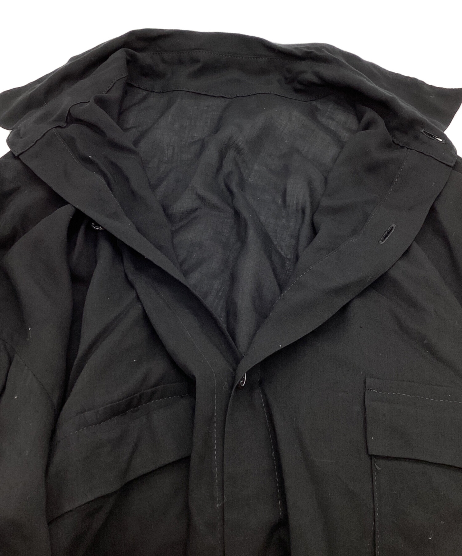 中古・古着通販】B Yohji Yamamoto (ビーヨウジヤマモト) スリット