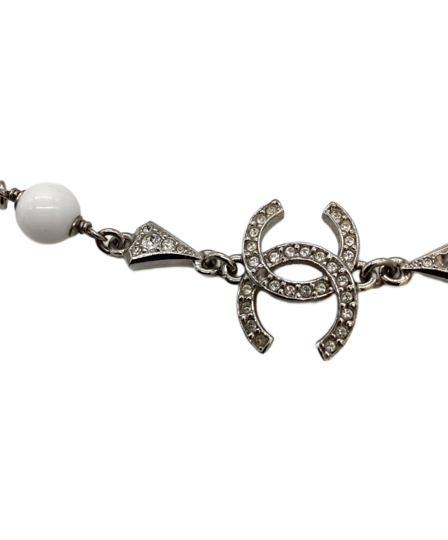 中古・古着通販】CHANEL (シャネル) パールコンビネックレス シルバー