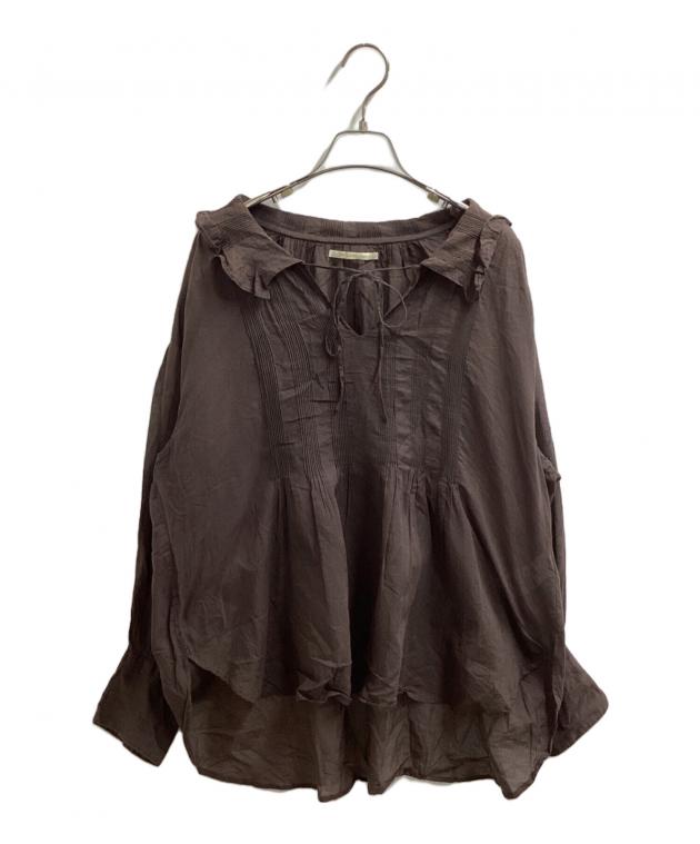 中古・古着通販】ne quittez pas (ヌキテパ) COTTON VOIL PLAIN FRILL 