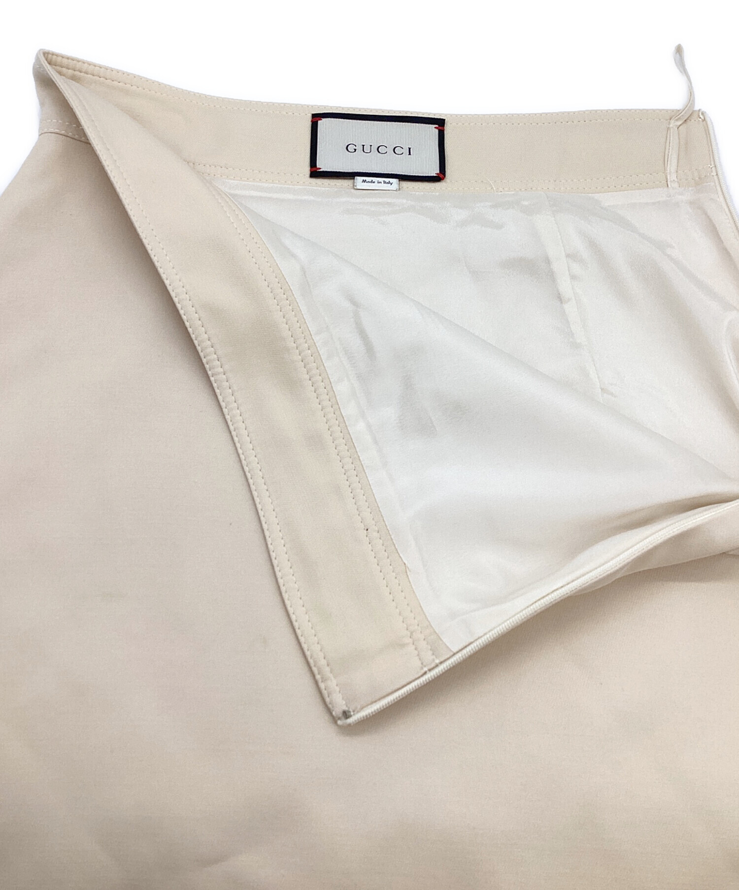 中古・古着通販】GUCCI (グッチ) スカート / 436198 ZHM88 アイボリー  