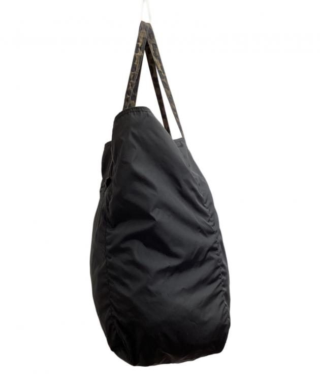 中古・古着通販】PRADA (プラダ) ナイロンレオパード柄エコバッグ