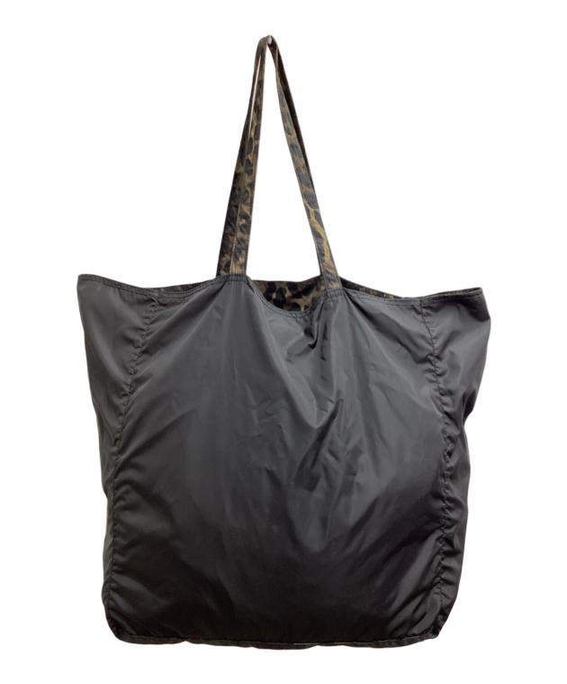 中古・古着通販】PRADA (プラダ) ナイロンレオパード柄エコバッグ